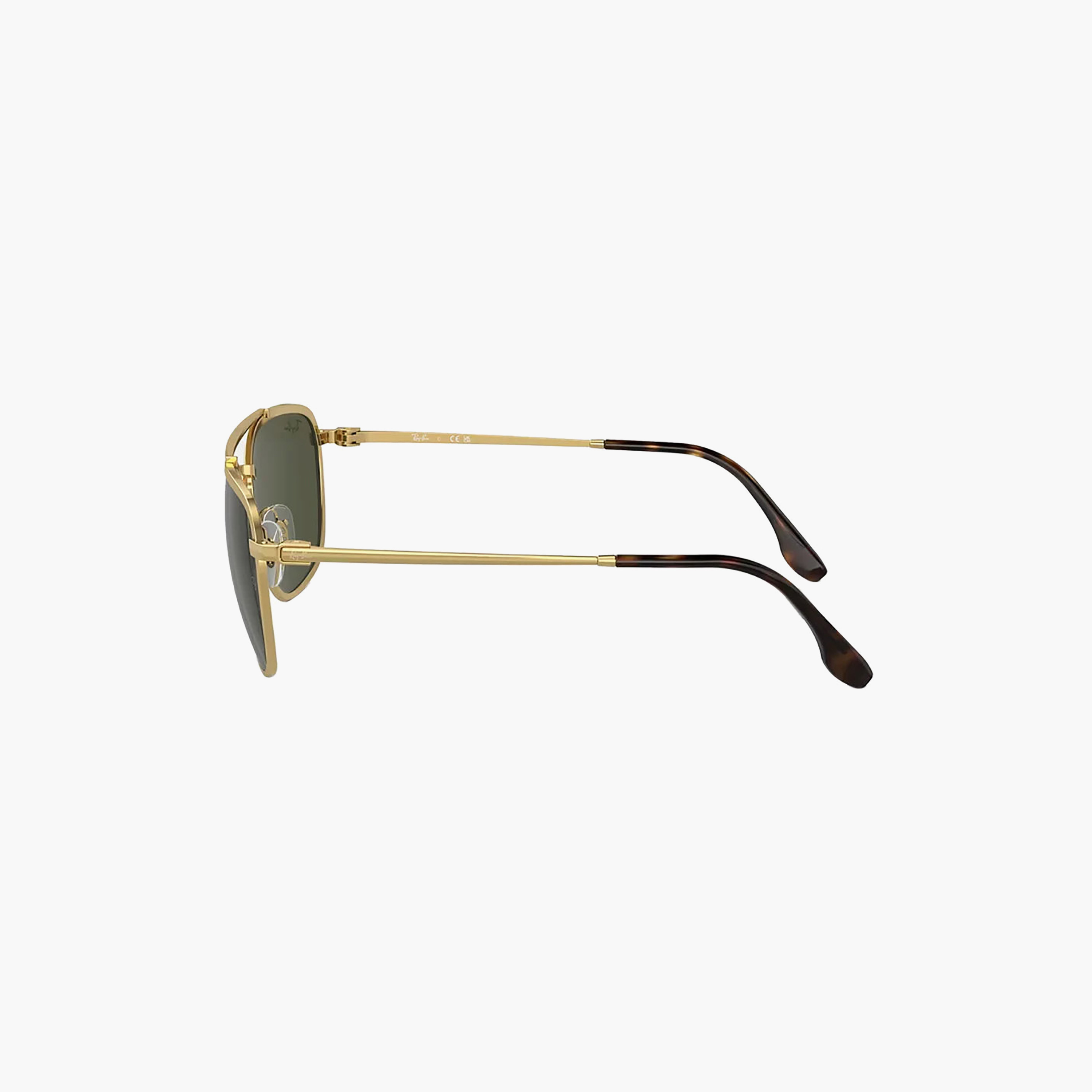 نظارات شمسية رجالية من راي بان بتصميم طيار رمادي | 3708-men-sunglasses-image-2