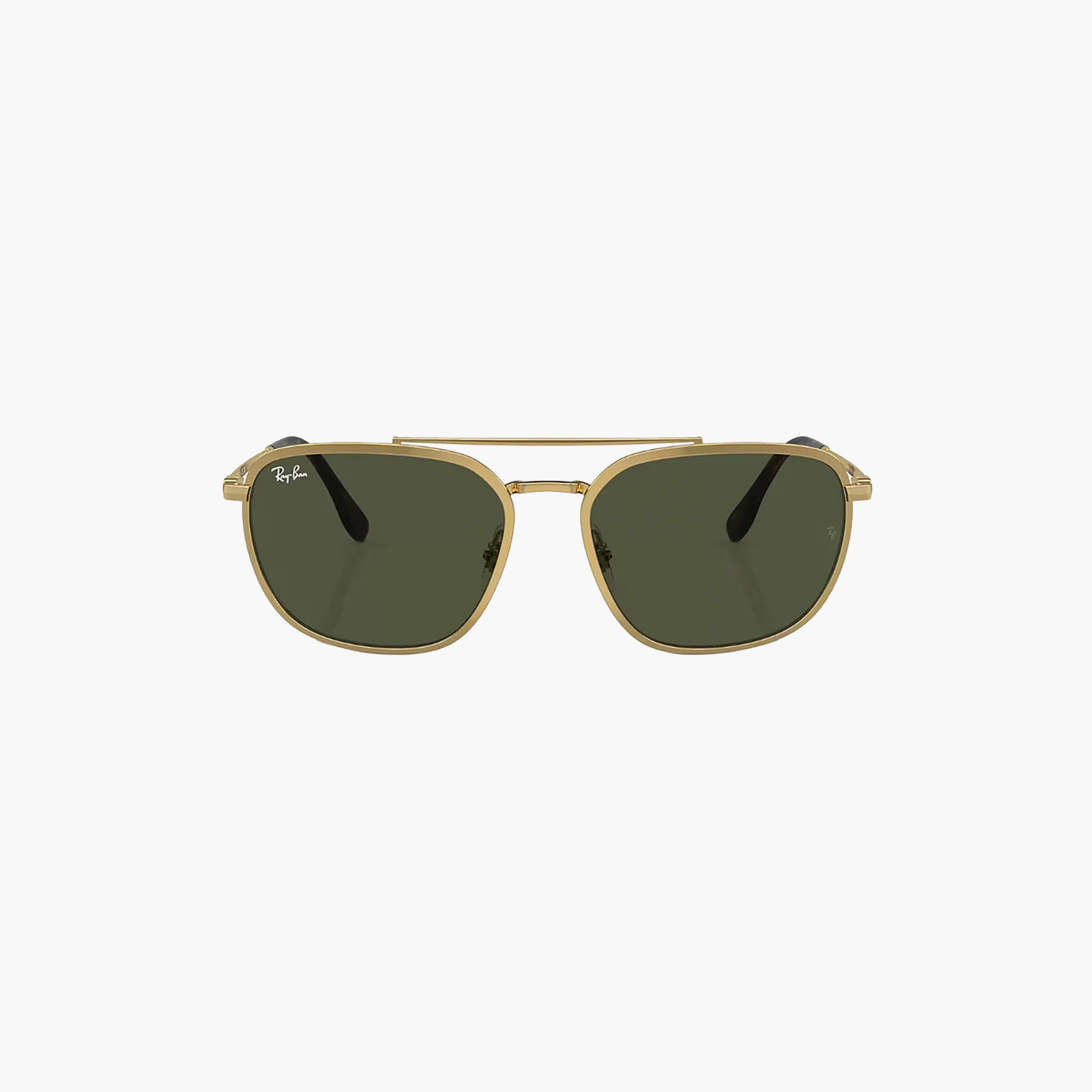 نظارات شمسية رجالية من راي بان بتصميم طيار رمادي | 3708-men-sunglasses-image-3