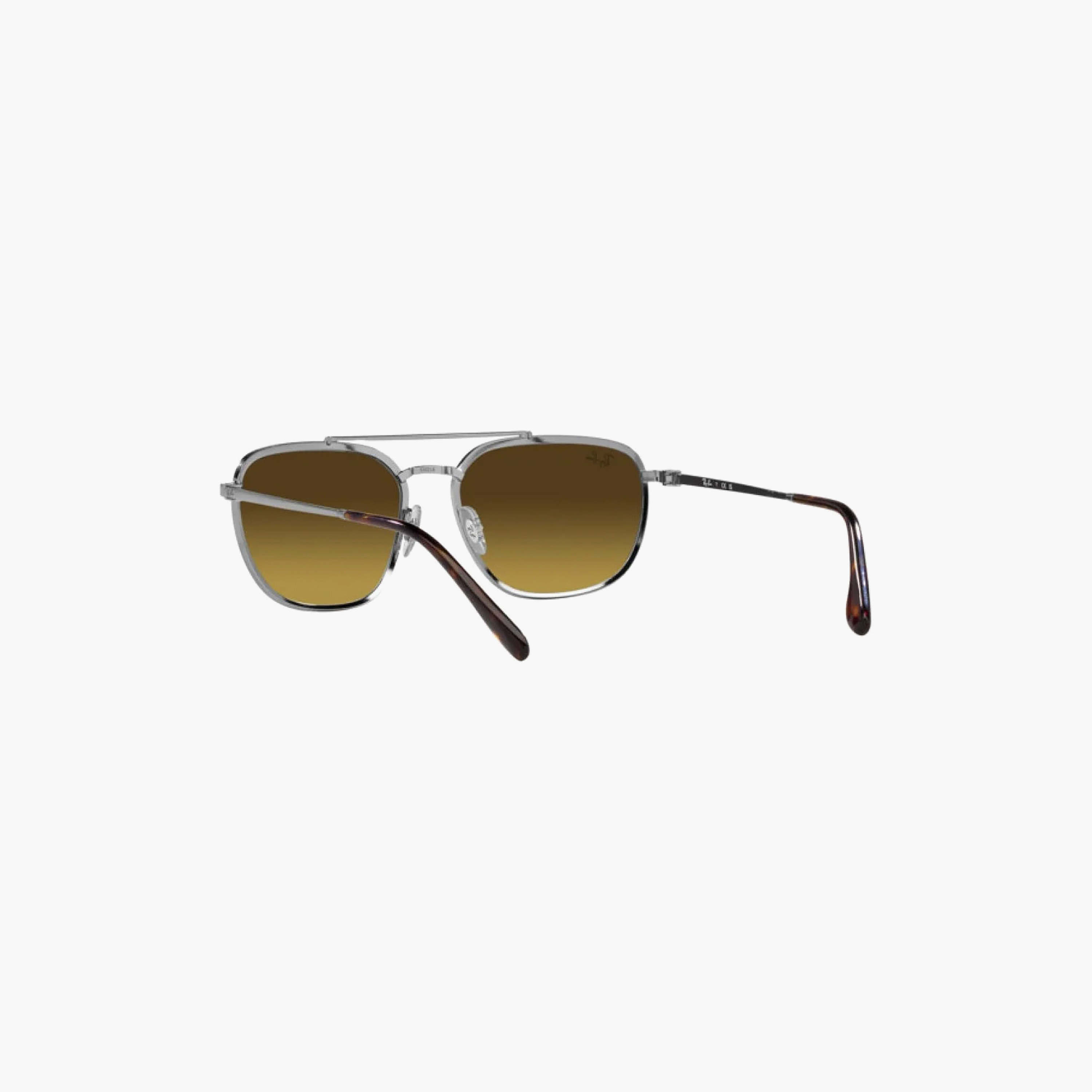 نظارات شمسية رجالية من راي بان بتصميم طيار بني | 3708-men-sunglasses-image-3