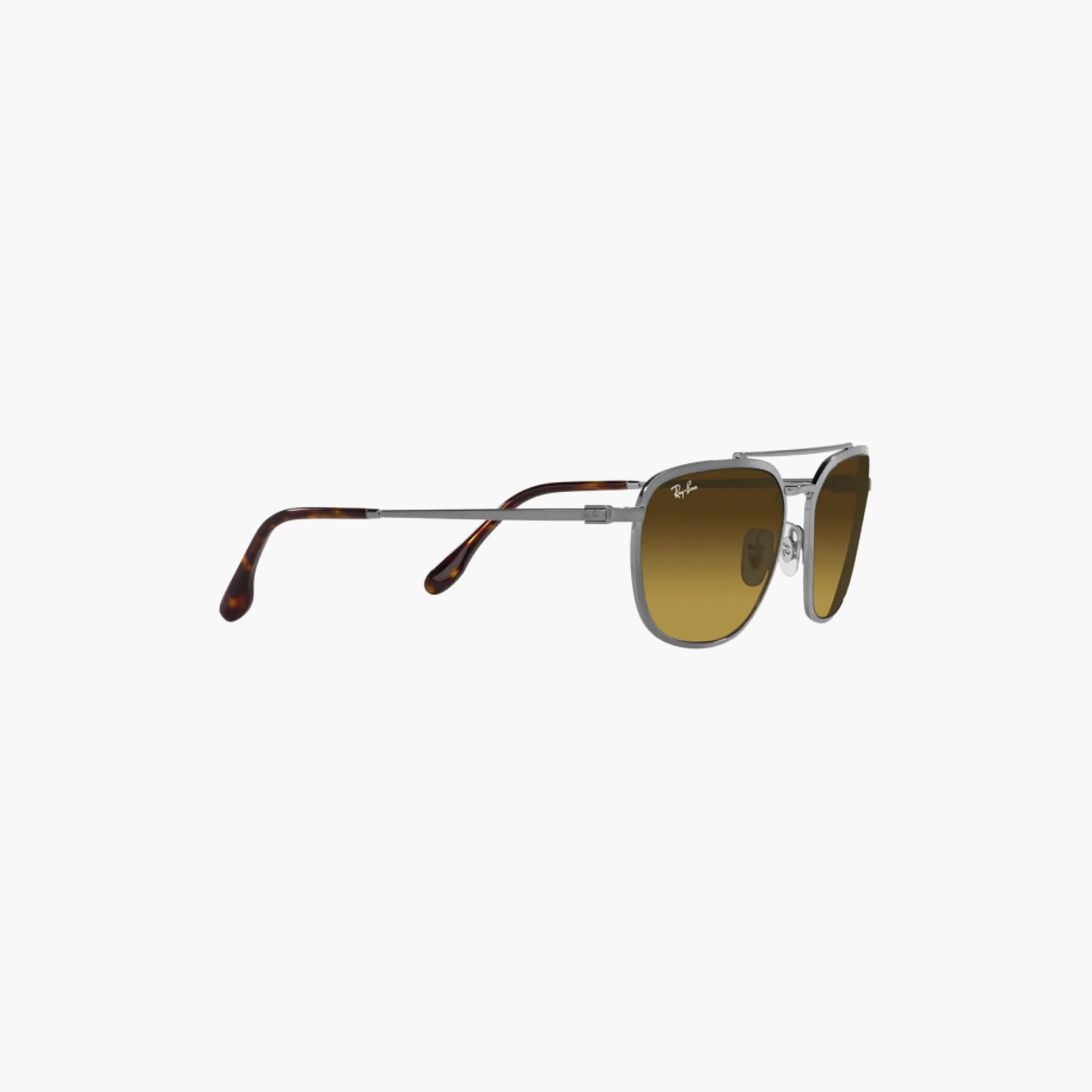 نظارات شمسية رجالية من راي بان بتصميم طيار بني | 3708-men-sunglasses-image-4
