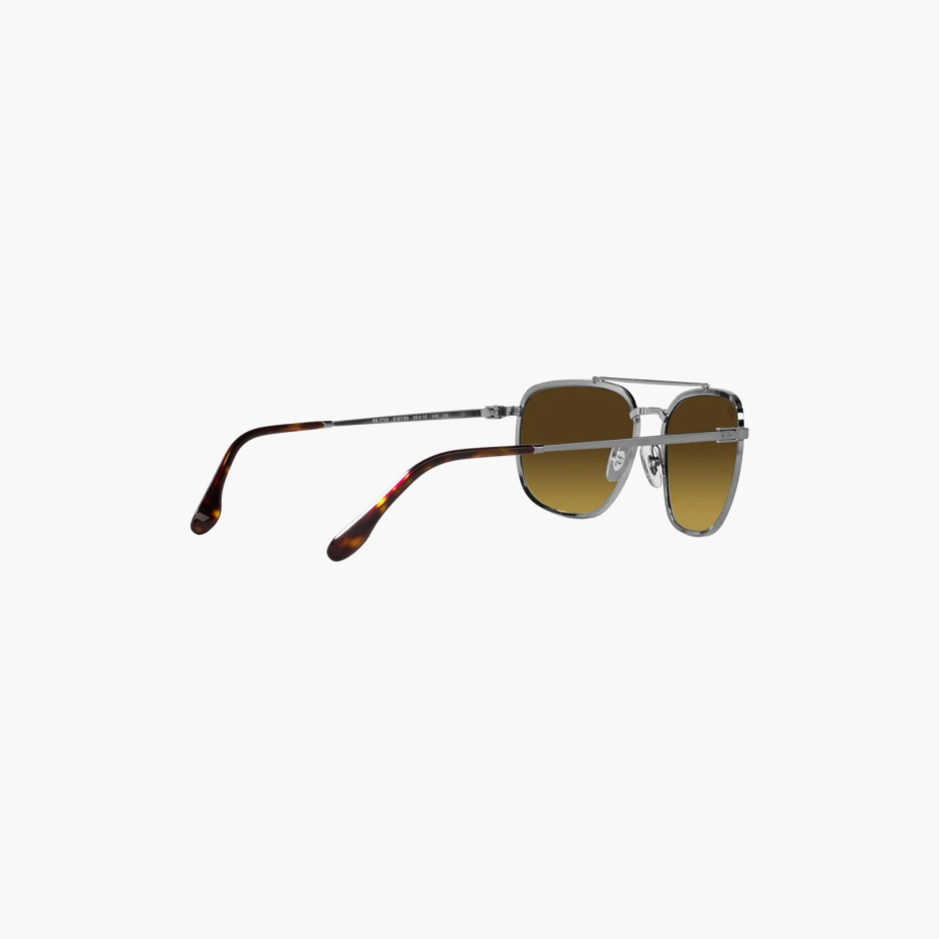 نظارات شمسية رجالية من راي بان بتصميم طيار بني | 3708-men-sunglasses-image-5