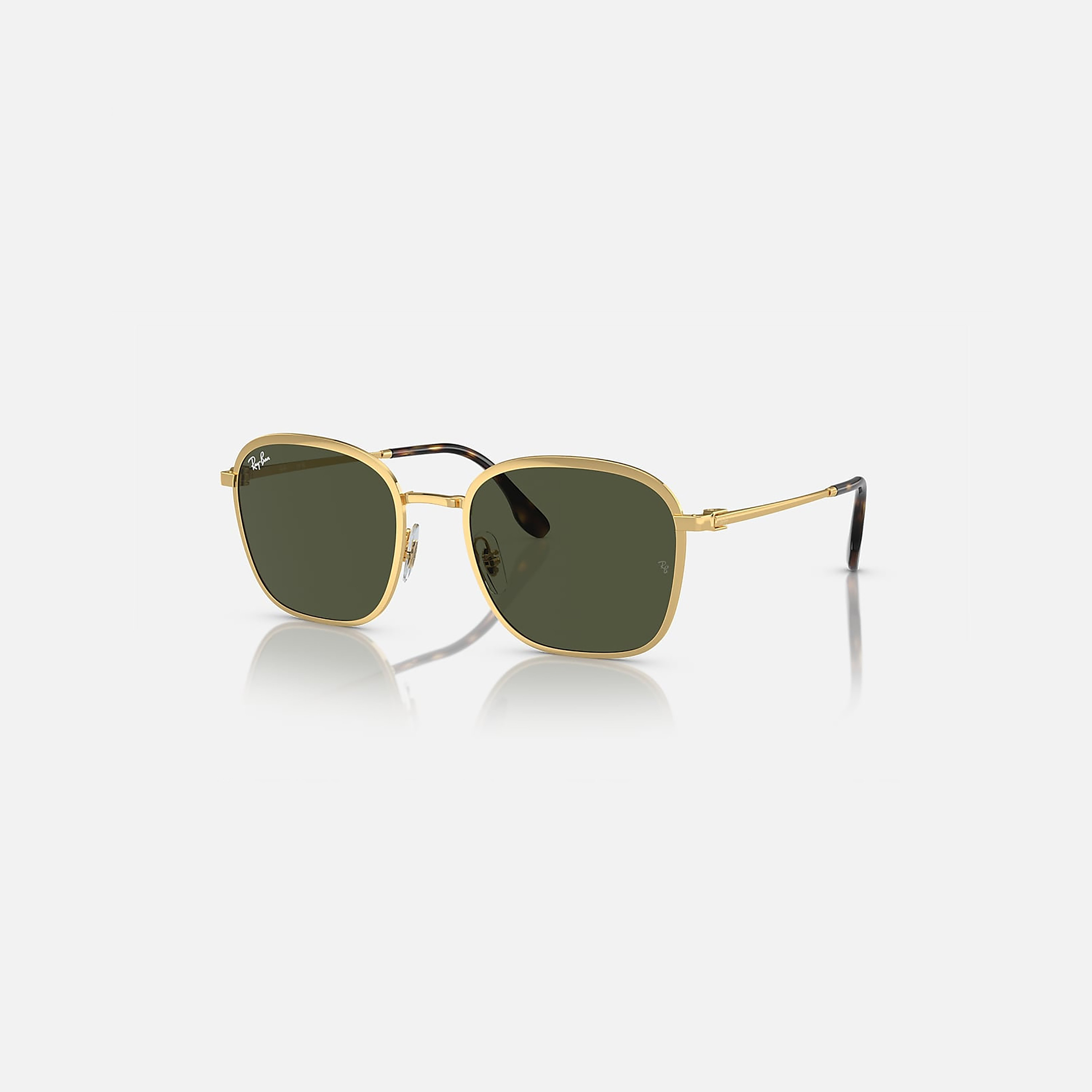 Ray-Ban Unisex Rectangle Green Sunglasses | 3720-men-sunglasses-image-1