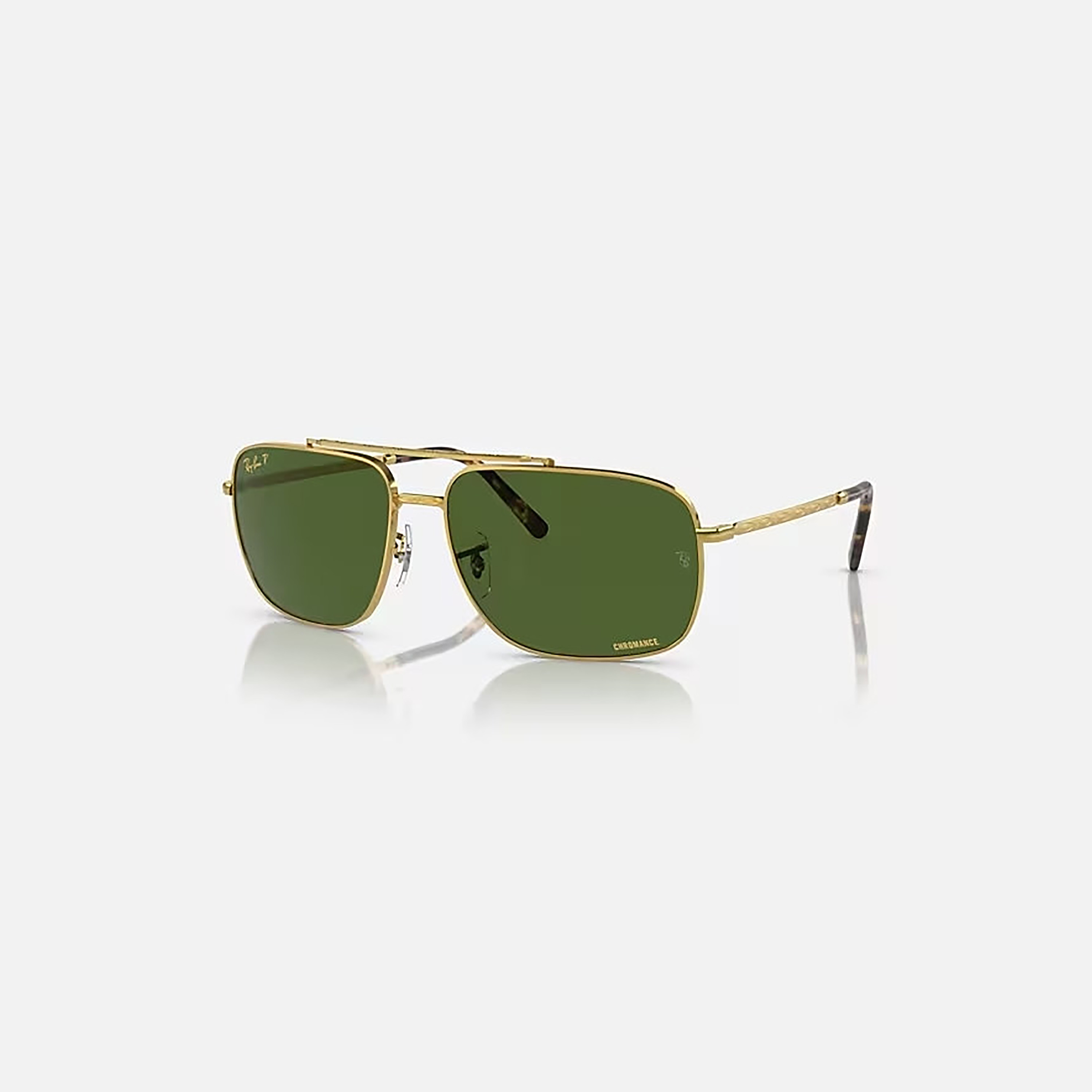 نظارات شمسية مربعة خضراء من راي بان للجنسين | 3796-men-sunglasses-image-1