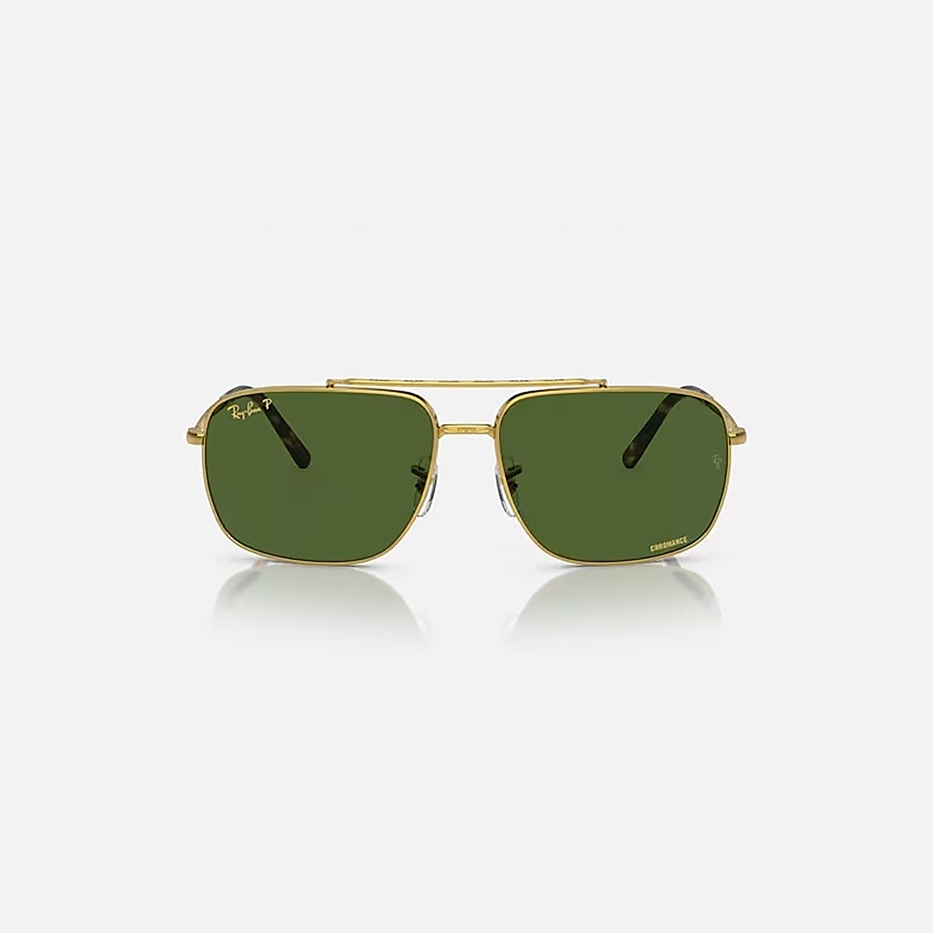 نظارات شمسية مربعة خضراء من راي بان للجنسين | 3796-men-sunglasses-image-3