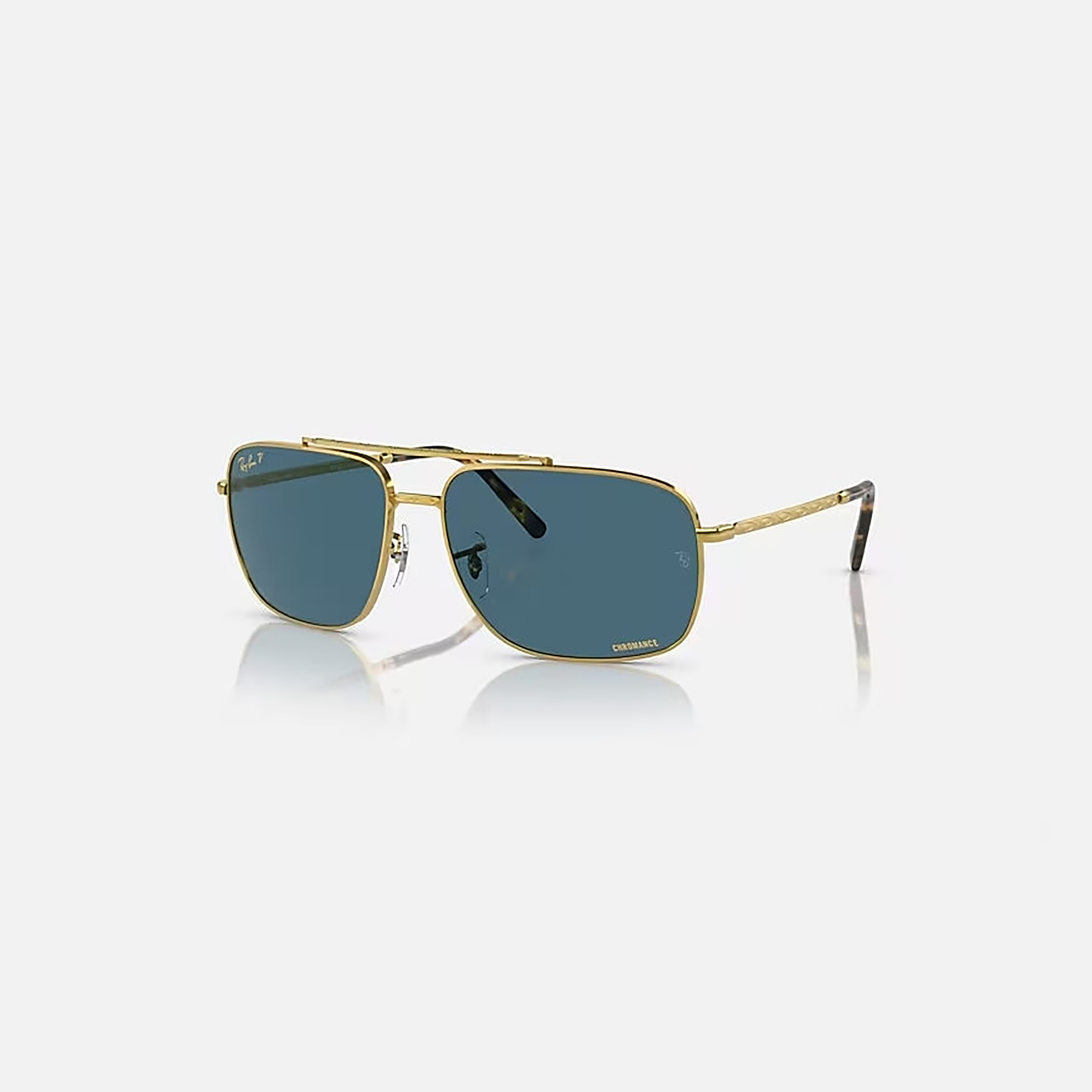 نظارات شمسية مربعة زرقاء للجنسين من راي بان | 3796-men-sunglasses-image-1