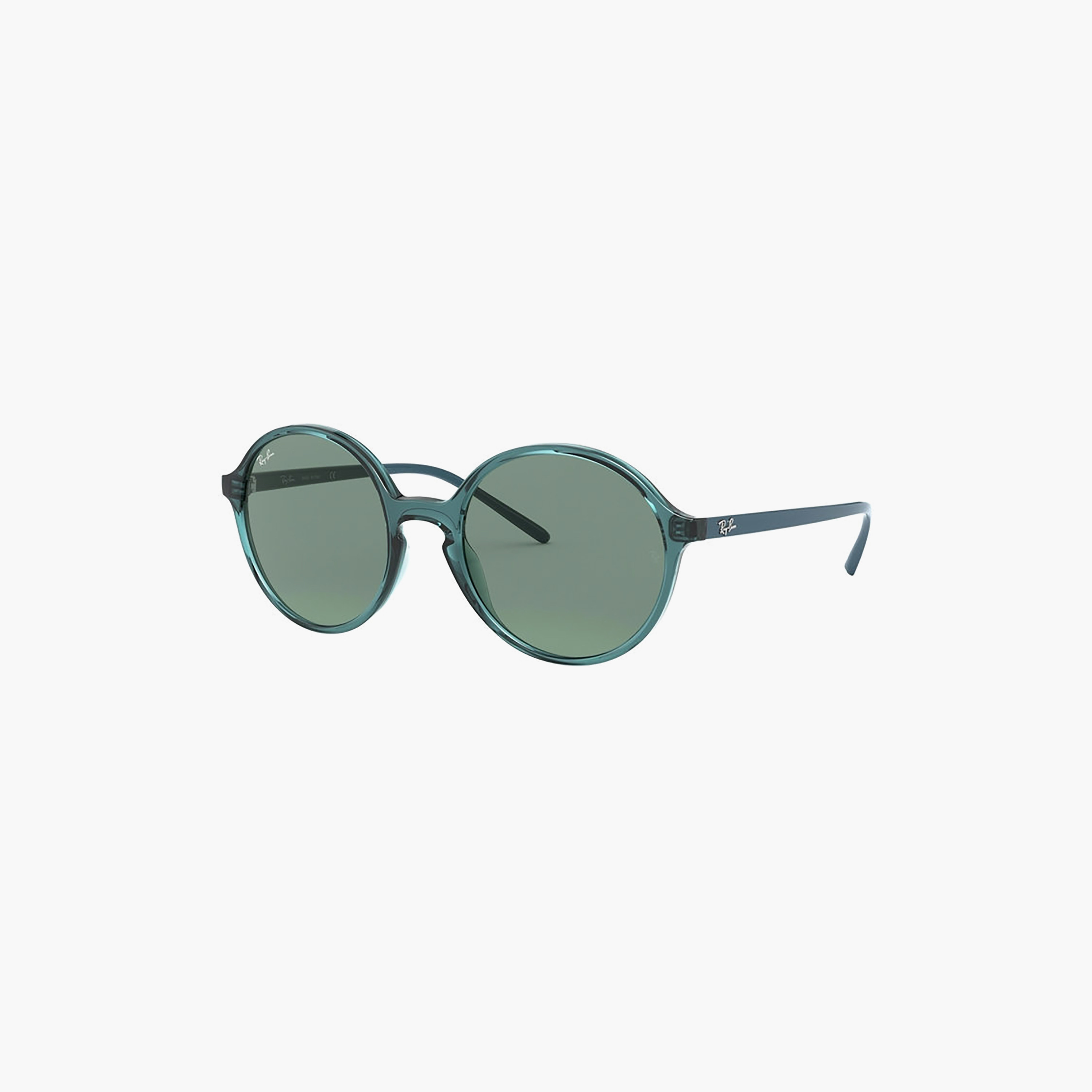 Ray-Ban Women Round Green Sunglasses | 4304-women-sunglasses-image-1