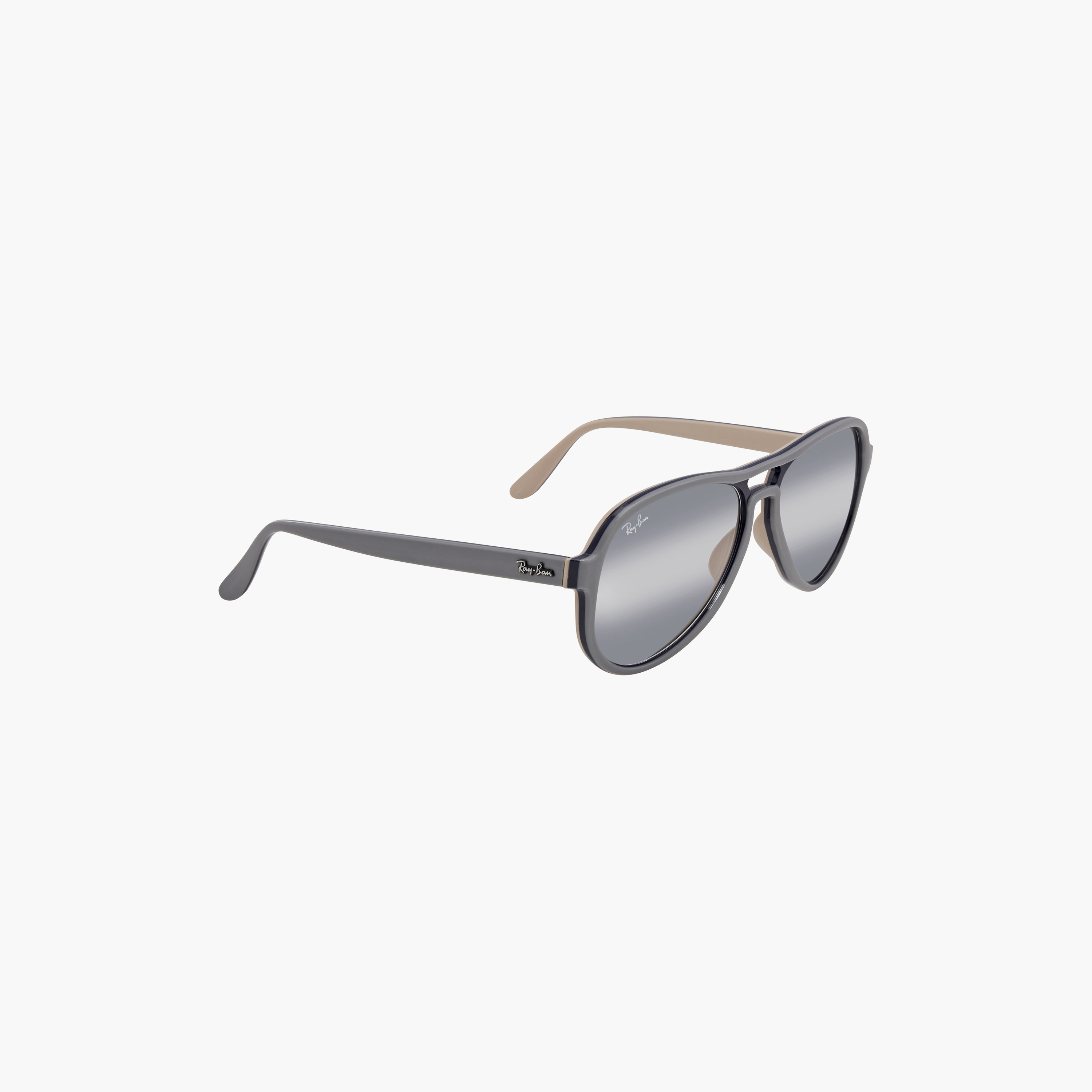 Ray-Ban Unisex Aviator Grey Sunglasses | 4355-men-sunglasses-image-3