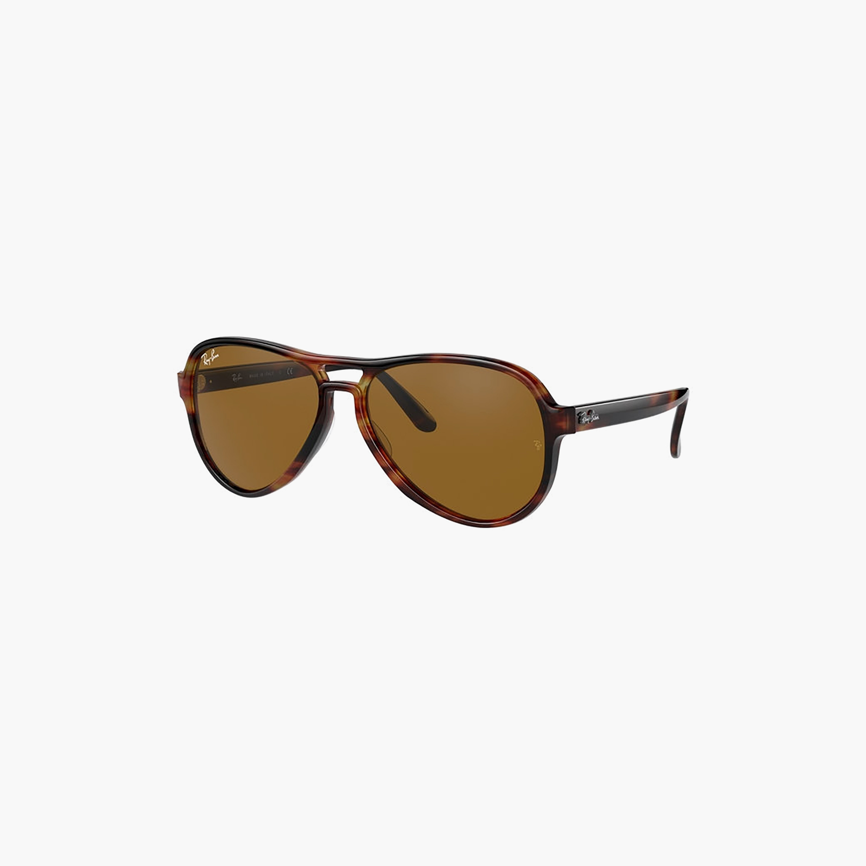 Ray-Ban Unisex Aviator Brown Sunglasses | 4355-men-sunglasses-image-1