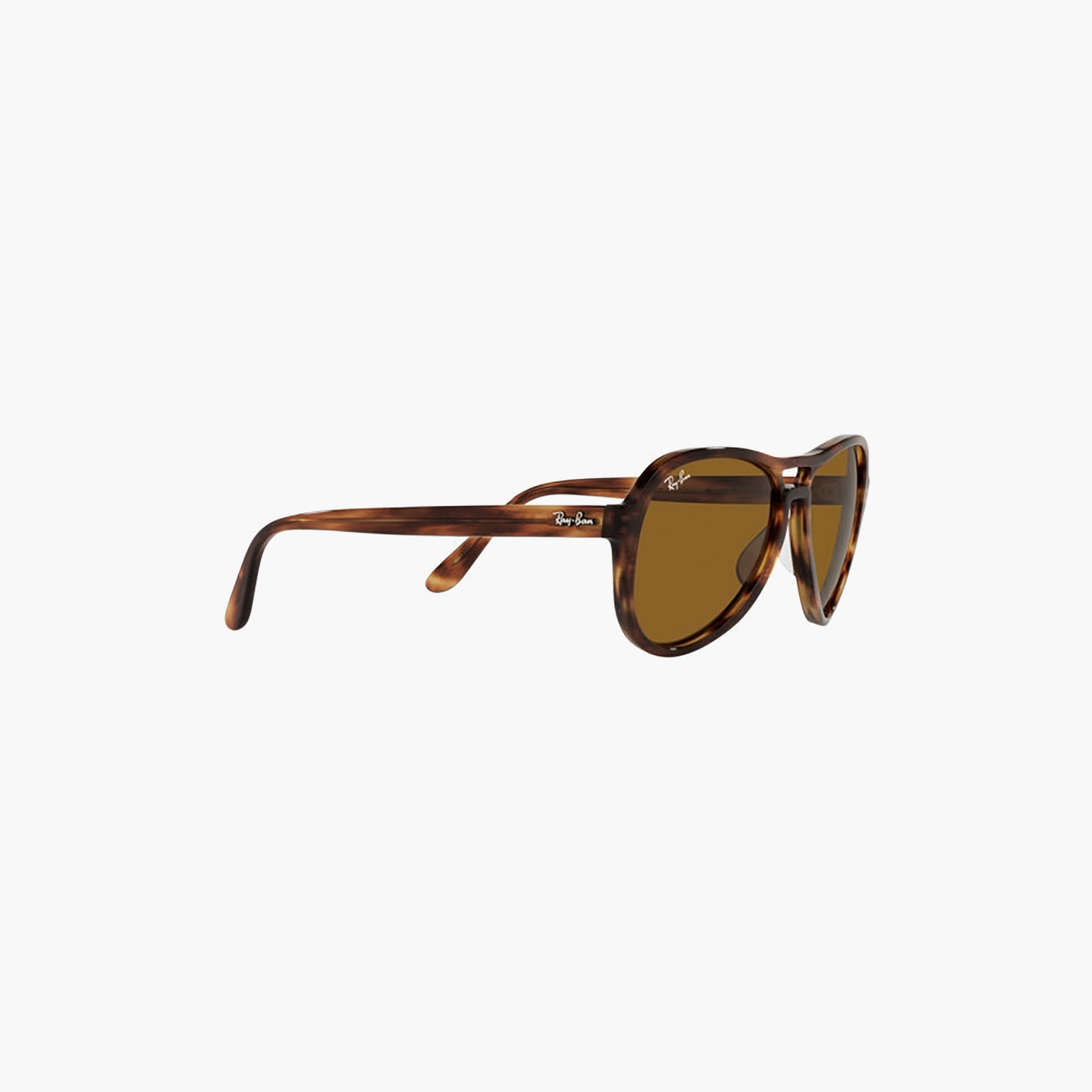 Ray-Ban Unisex Aviator Brown Sunglasses | 4355-men-sunglasses-image-4