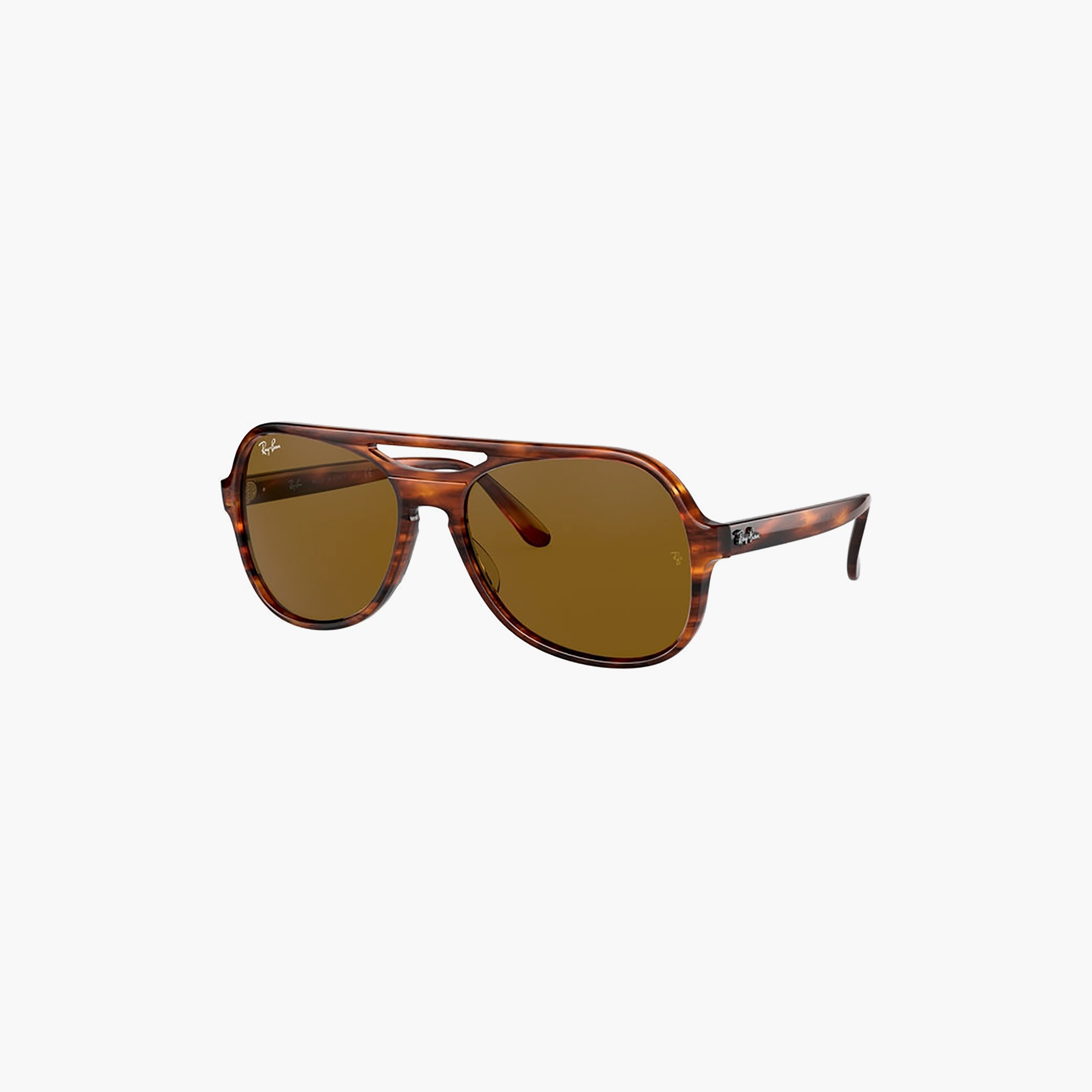 Ray-Ban Unisex Aviator Brown Sunglasses | 4357-men-sunglasses-image-1