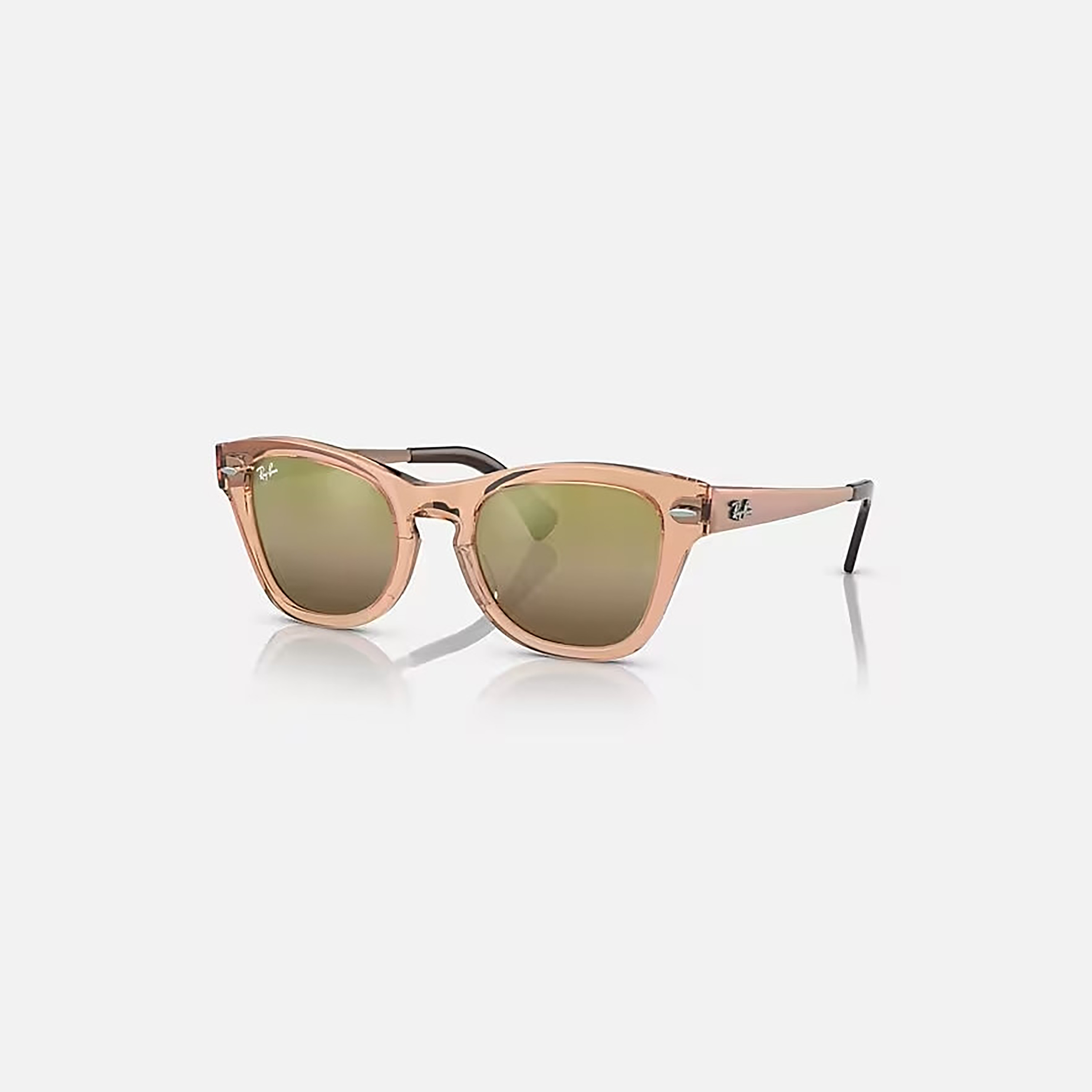 نظارات شمسية راي بان للجنسين بتصميم عين القطة باللون الأخضر | 0707SM-men-sunglasses-image-1