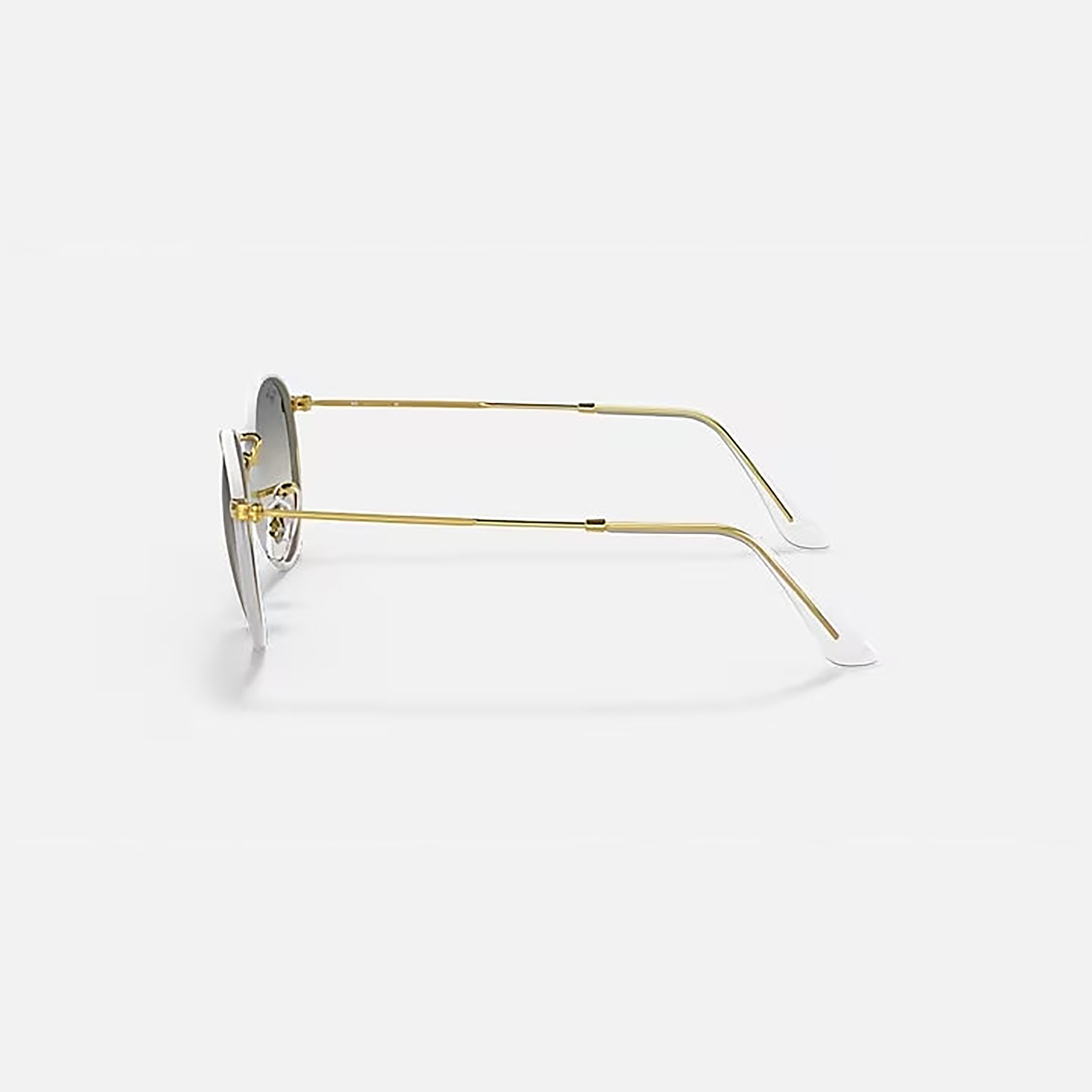 Ray-Ban Men Round Grey Sunglasses | 3447JM-men-sunglasses-image-2
