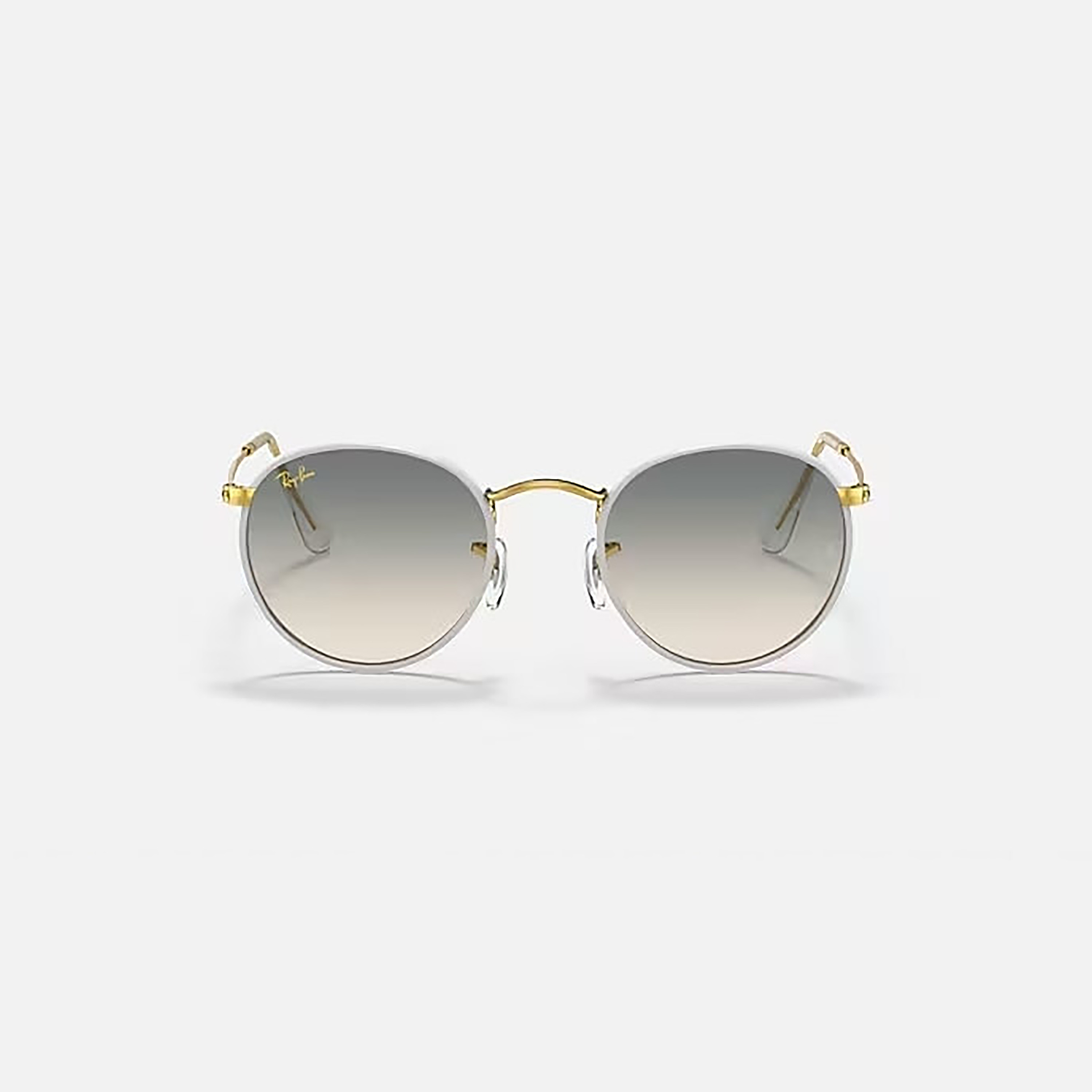 نظارات شمسية رجالية دائرية رمادية من راي بان | 3447JM-men-sunglasses-image-3