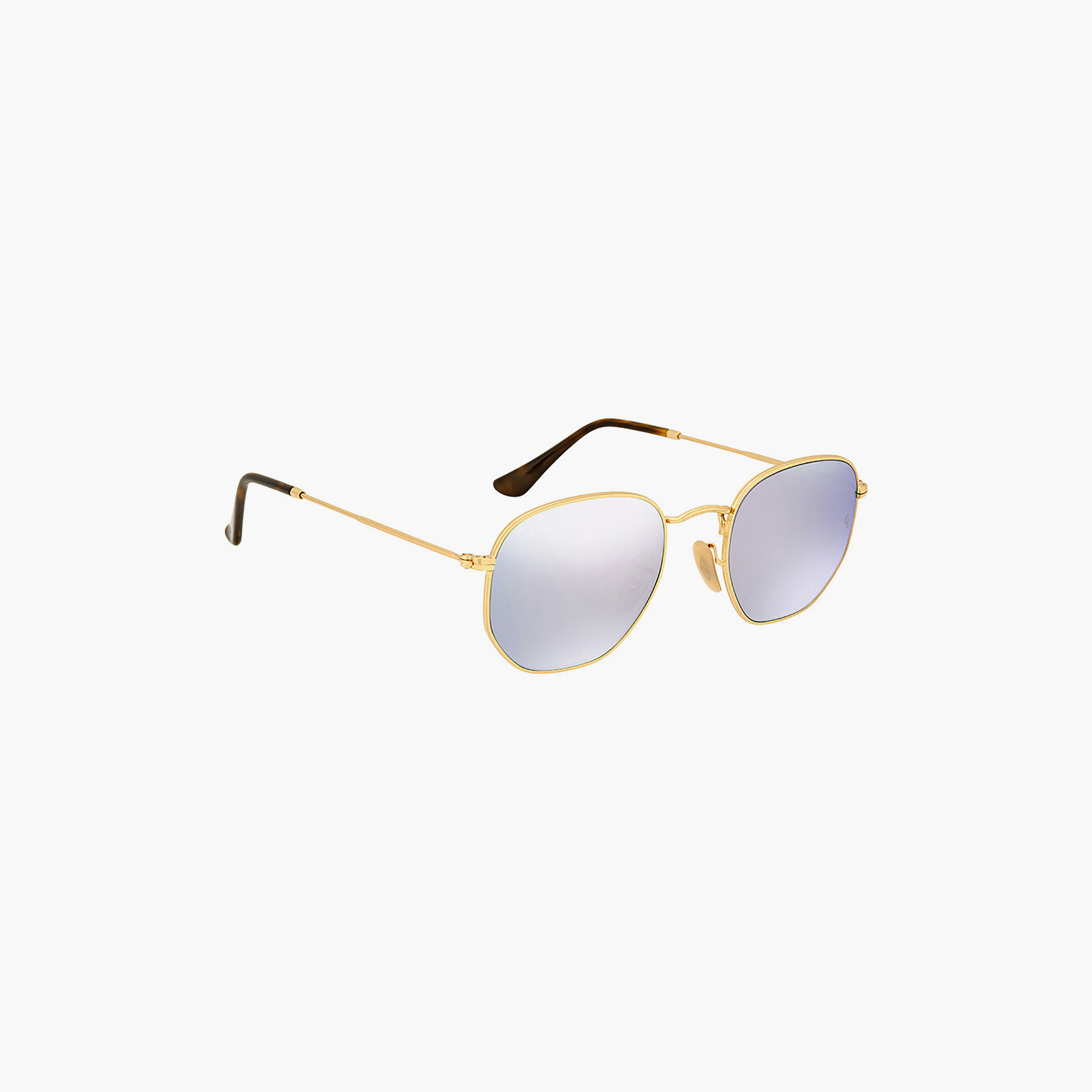 نظارات شمسية دائرية بنفسجية للجنسين من راي بان | 3548N-men-sunglasses-image-3