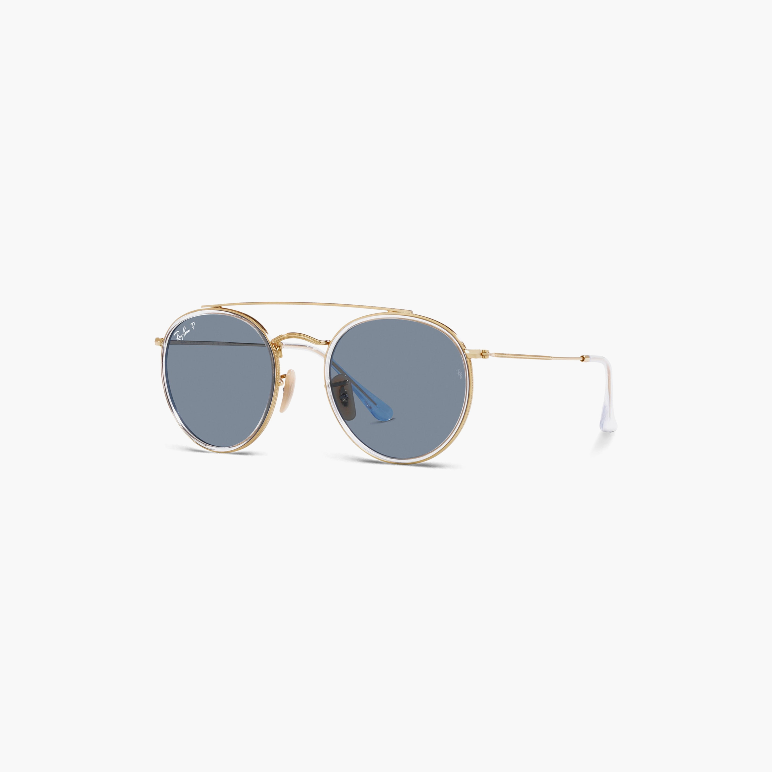 نظارات شمسية دائرية زرقاء للجنسين من راي بان | 3647N-men-sunglasses-image-1