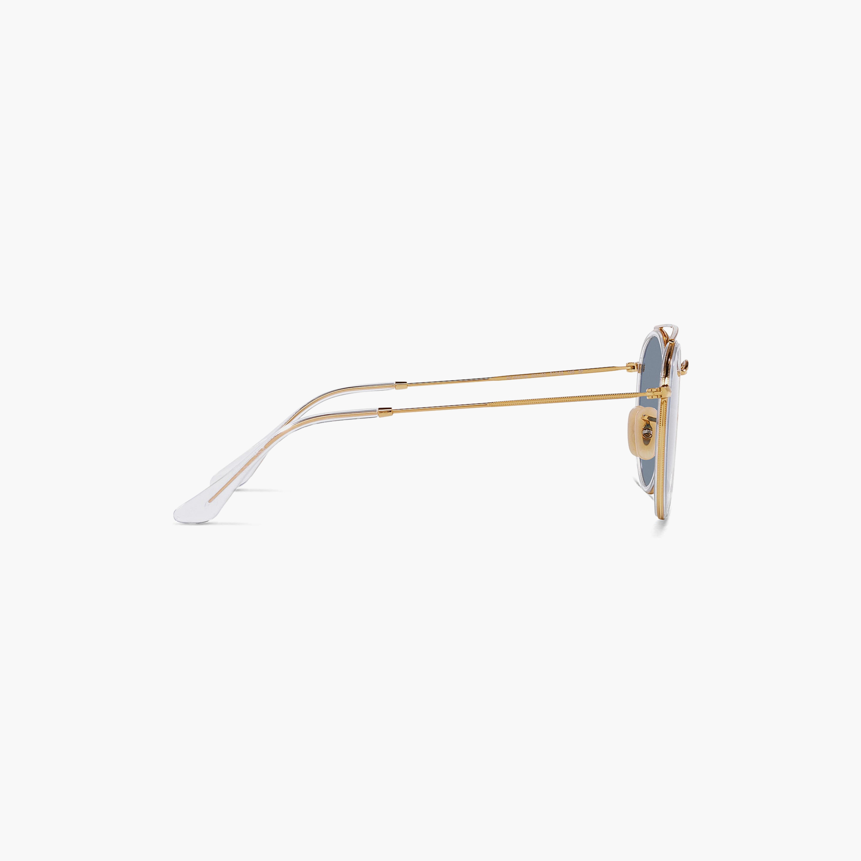 نظارات شمسية دائرية زرقاء للجنسين من راي بان | 3647N-men-sunglasses-image-2