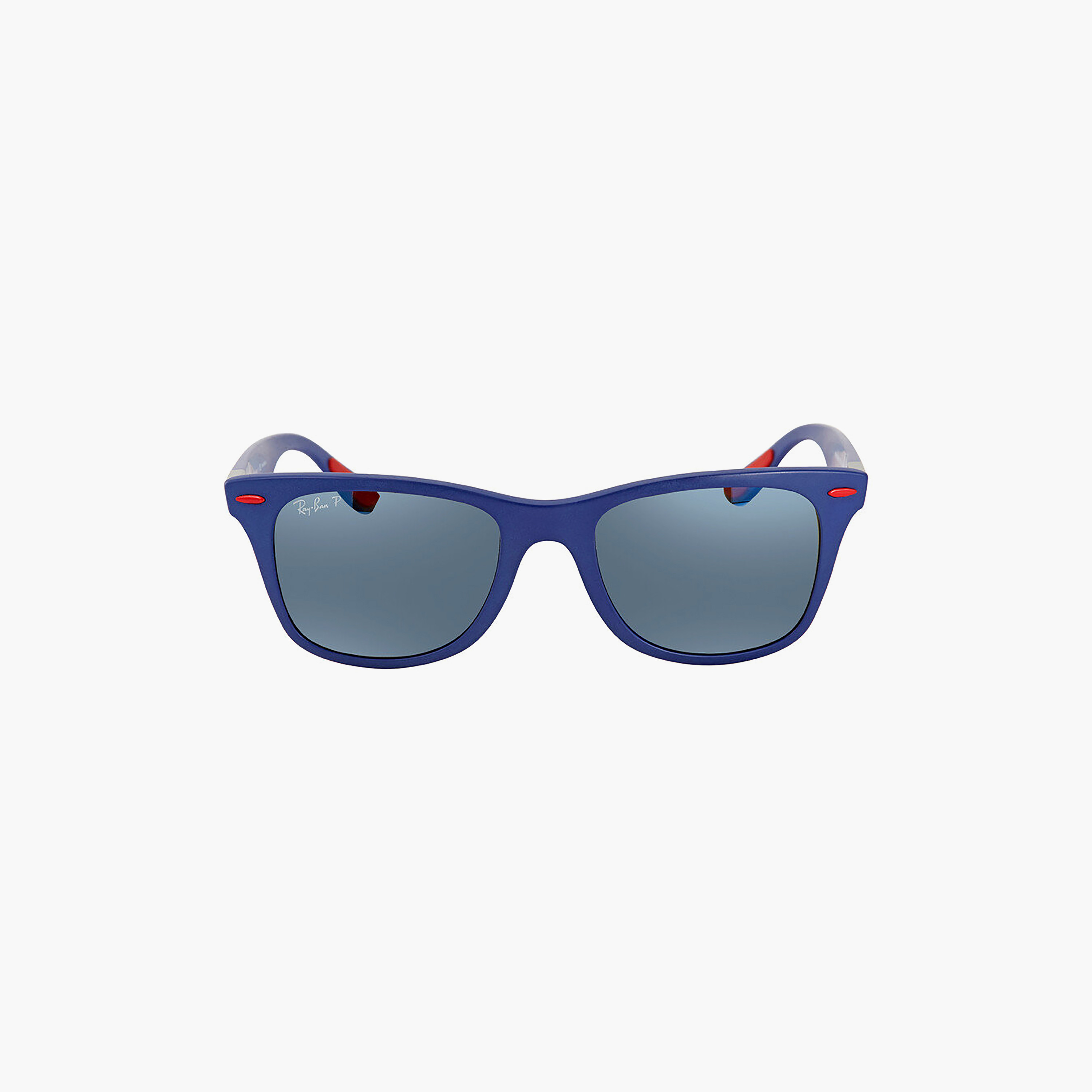 نظارات شمسية راي بان وايفارير للجنسين، عدسات زرقاء مستقطبة | 4195M-men-sunglasses-image-1