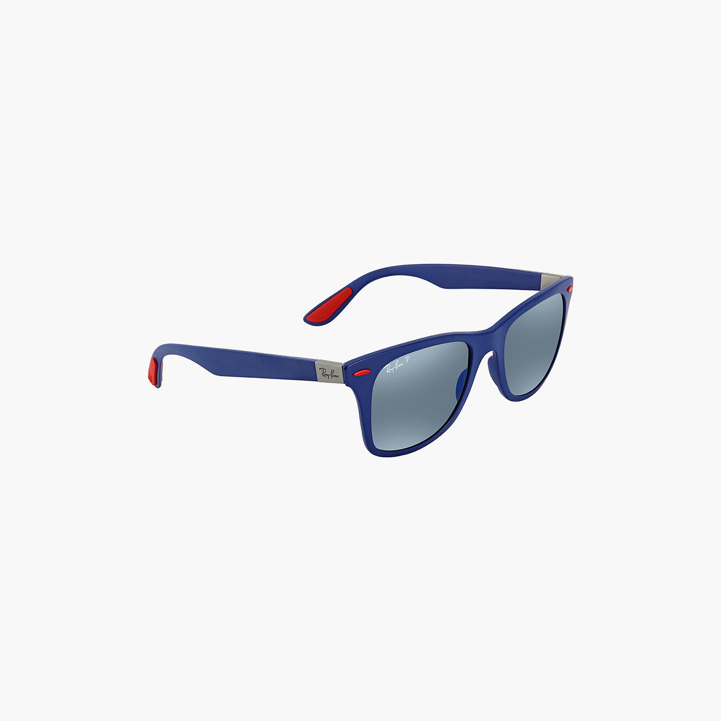 نظارات شمسية راي بان وايفارير للجنسين، عدسات زرقاء مستقطبة | 4195M-men-sunglasses-image-3