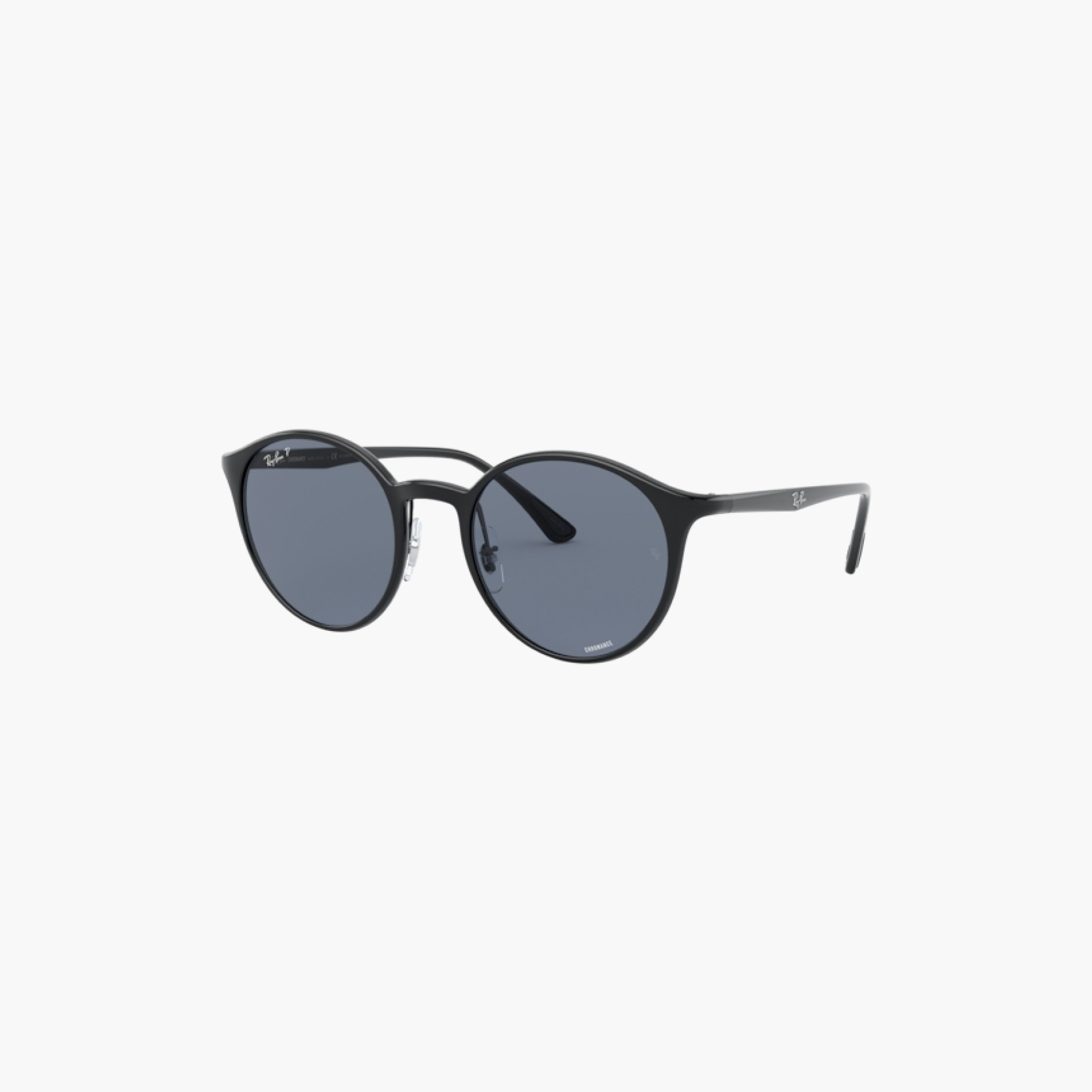 نظارات شمسية دائرية مستقطبة زرقاء من راي بان للجنسين | 4336CH-men-sunglasses-image-1