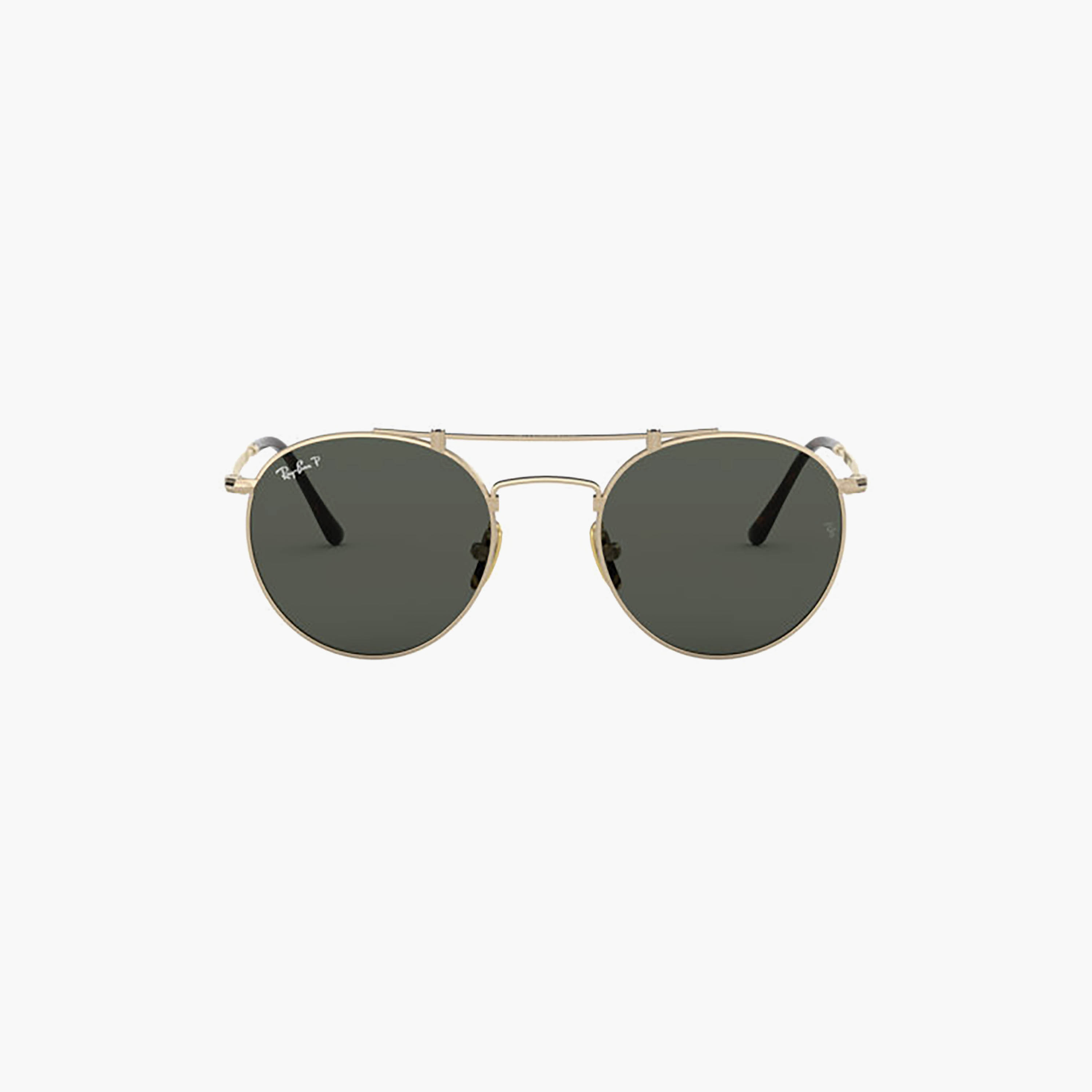 نظارات شمسية رمادية مستقطبة من راي بان للجنسين بتصميم طيار | 8147M-men-sunglasses-image-2