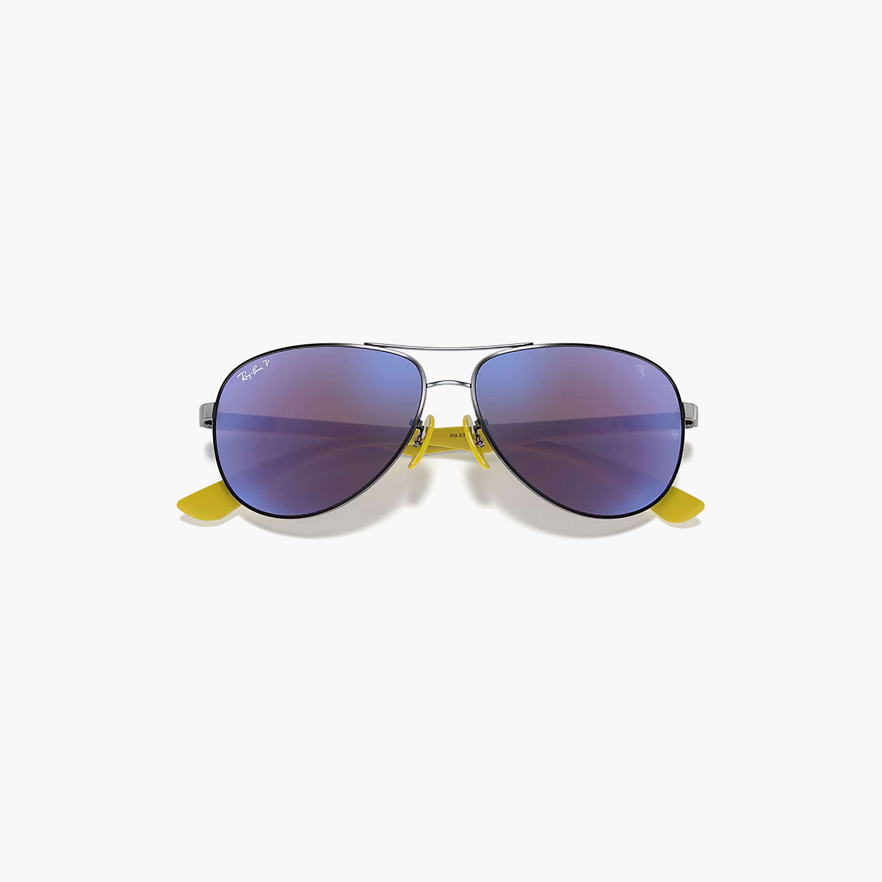 Ray-Ban Men Aviator Polorized Purple Sunglasses | 8313M-men-sunglasses-image-3