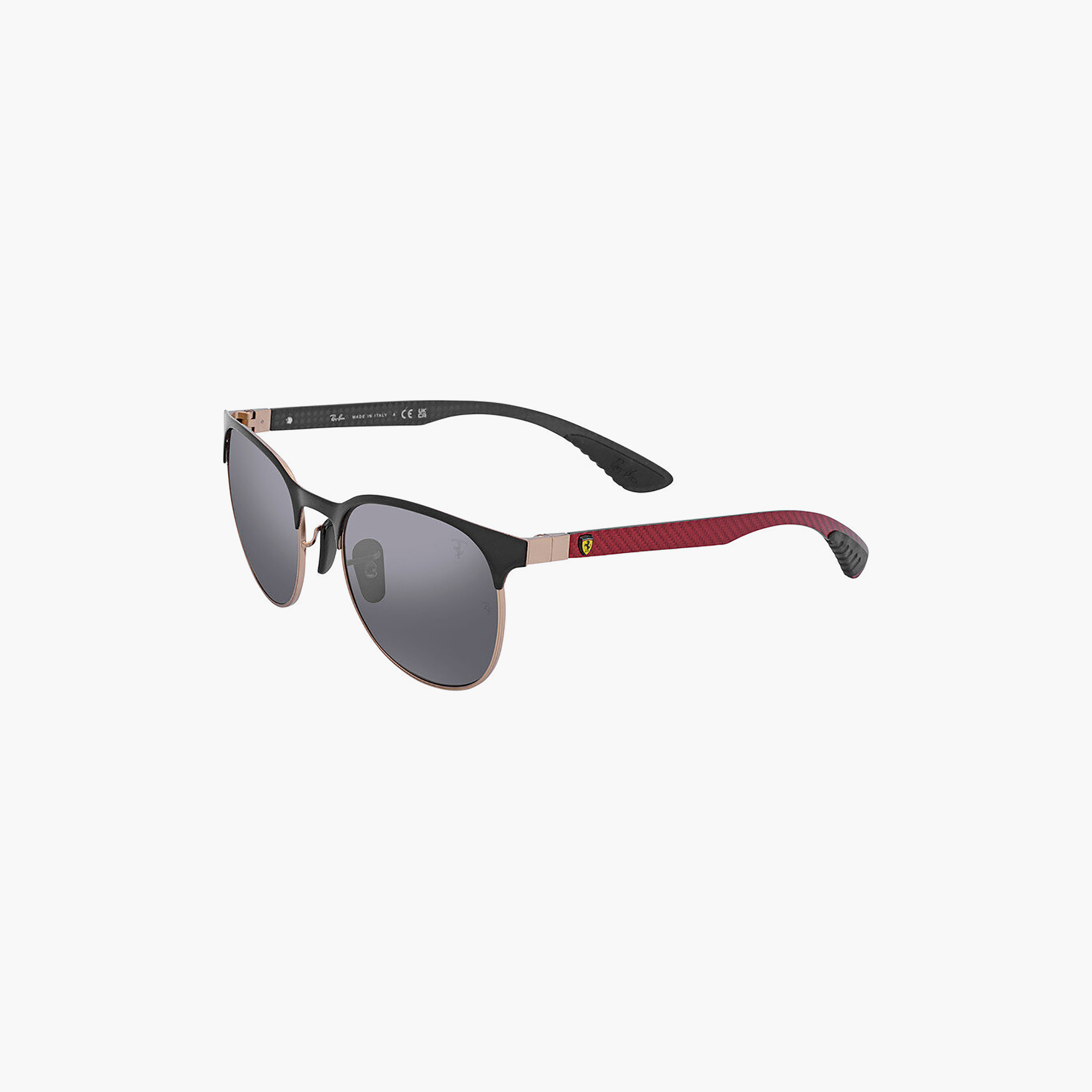 Ray-Ban Unisex Clubmaster Grey Sunglasses | 8327M-men-sunglasses-image-4