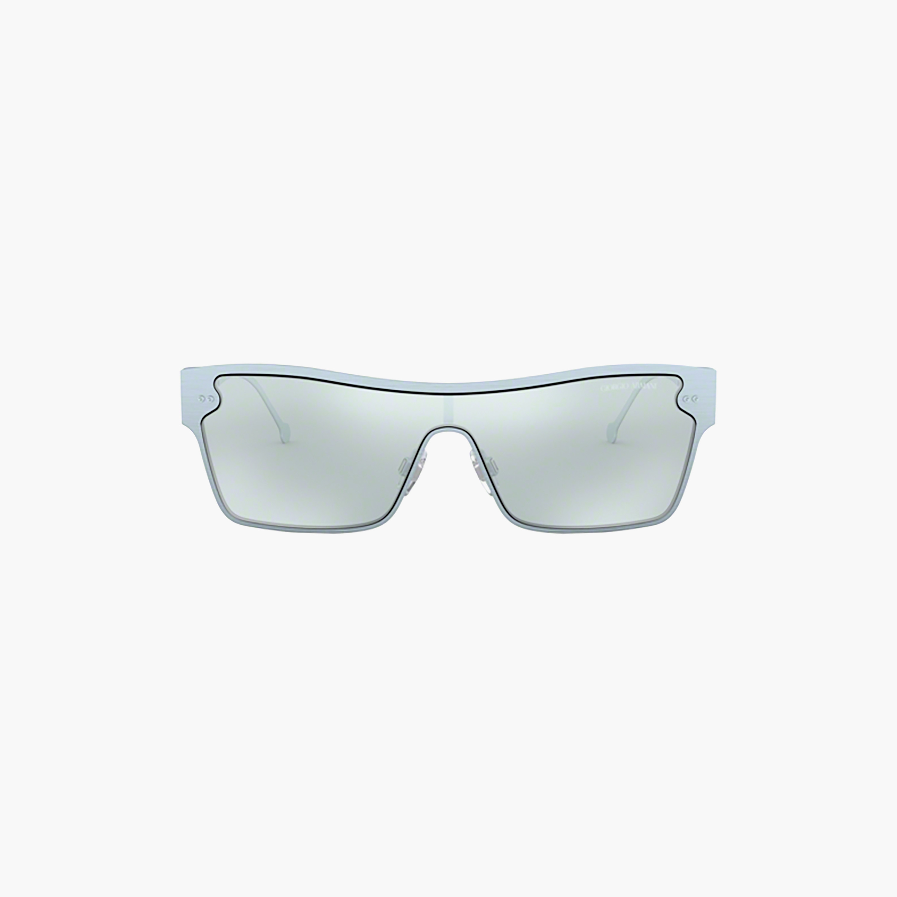 نظارات شمسية نسائية من جورجيو أرماني، لون أزرق، بتصميم درع | 6088-women-sunglasses-image-3