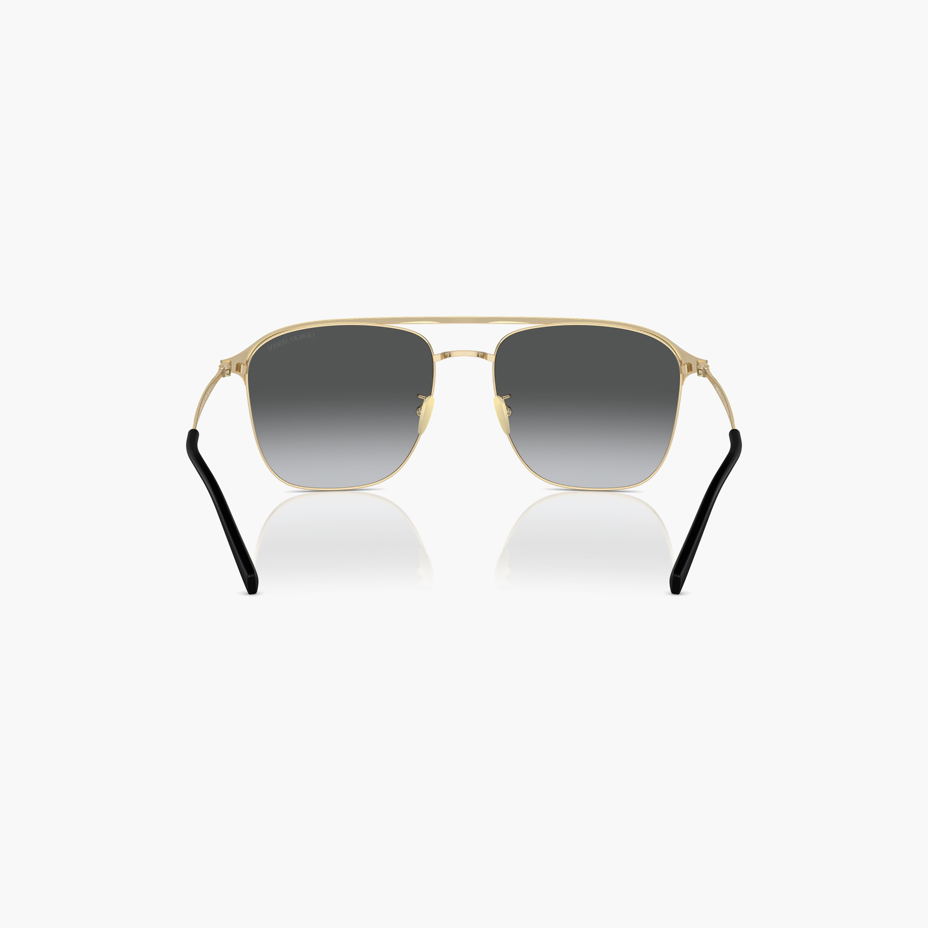 نظارات شمسية رجالية من جورجيو أرماني بتصميم طيار وعدسات رمادية مستقطبة | 6154-men-sunglasses-image-6