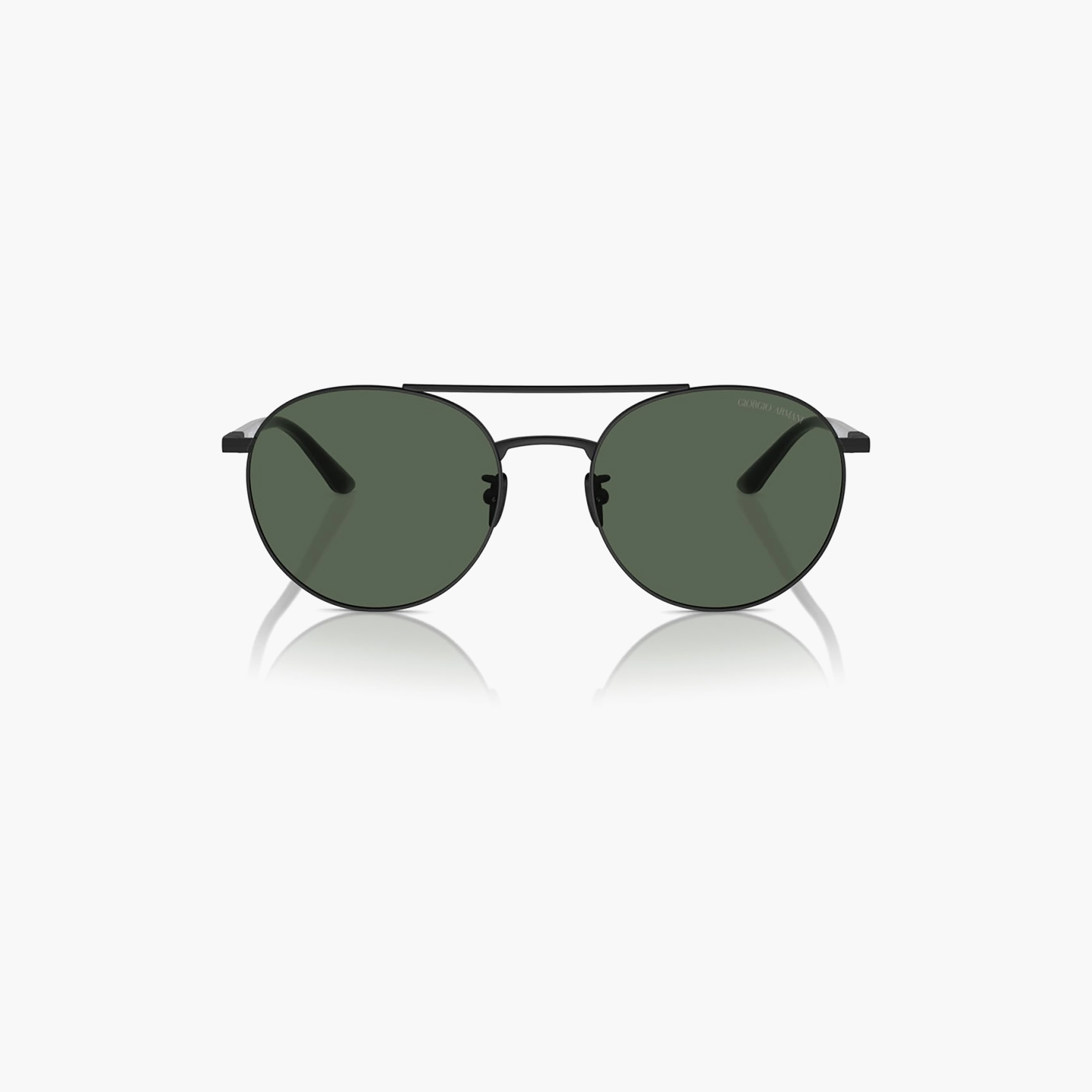 نظارات شمسية دائرية خضراء للرجال من جورجيو أرماني | 6156-men-sunglasses-image-1