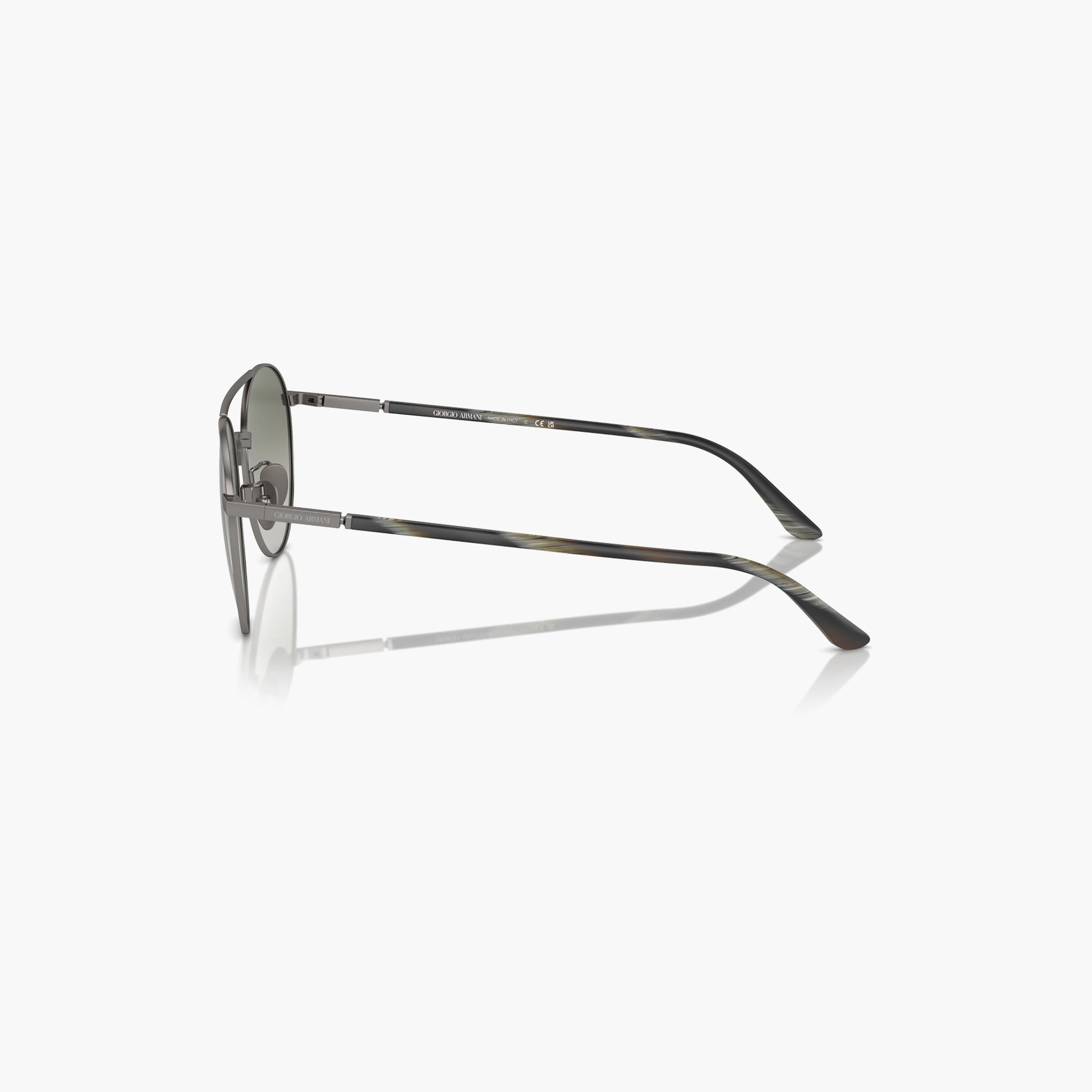 نظارات شمسية دائرية خضراء للرجال من جورجيو أرماني | 6156-men-sunglasses-image-2