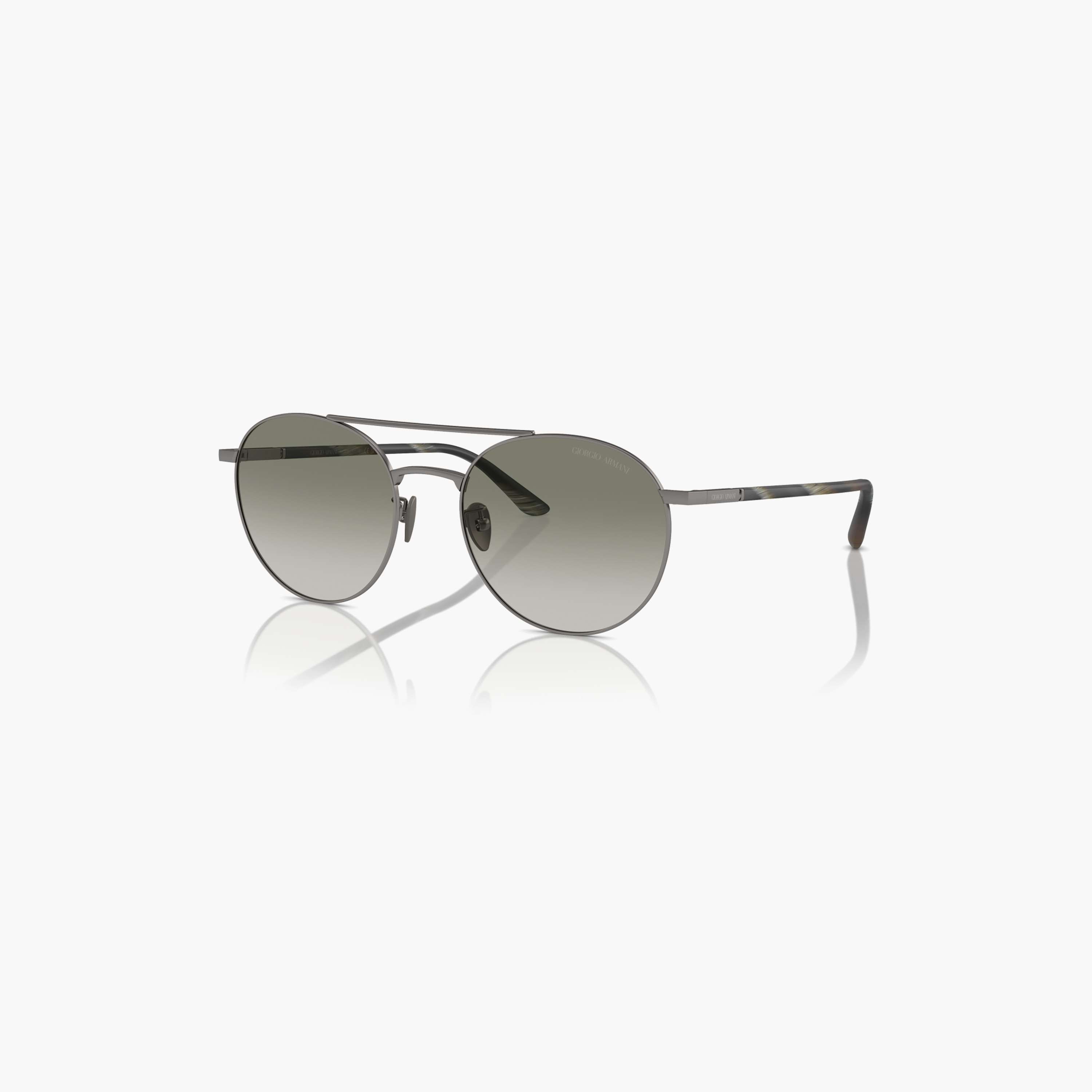نظارات شمسية دائرية خضراء للرجال من جورجيو أرماني | 6156-men-sunglasses-image-3