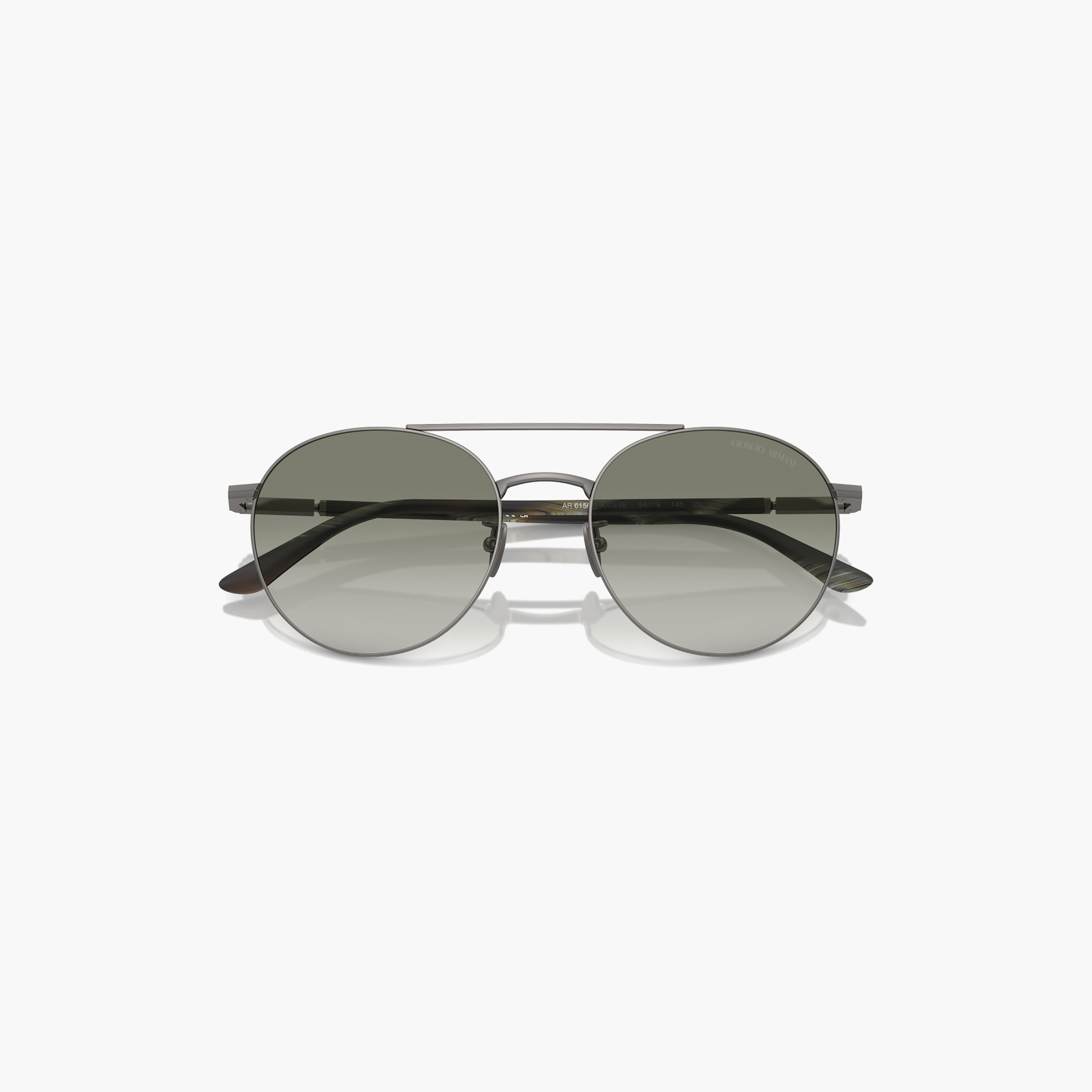 نظارات شمسية دائرية خضراء للرجال من جورجيو أرماني | 6156-men-sunglasses-image-4