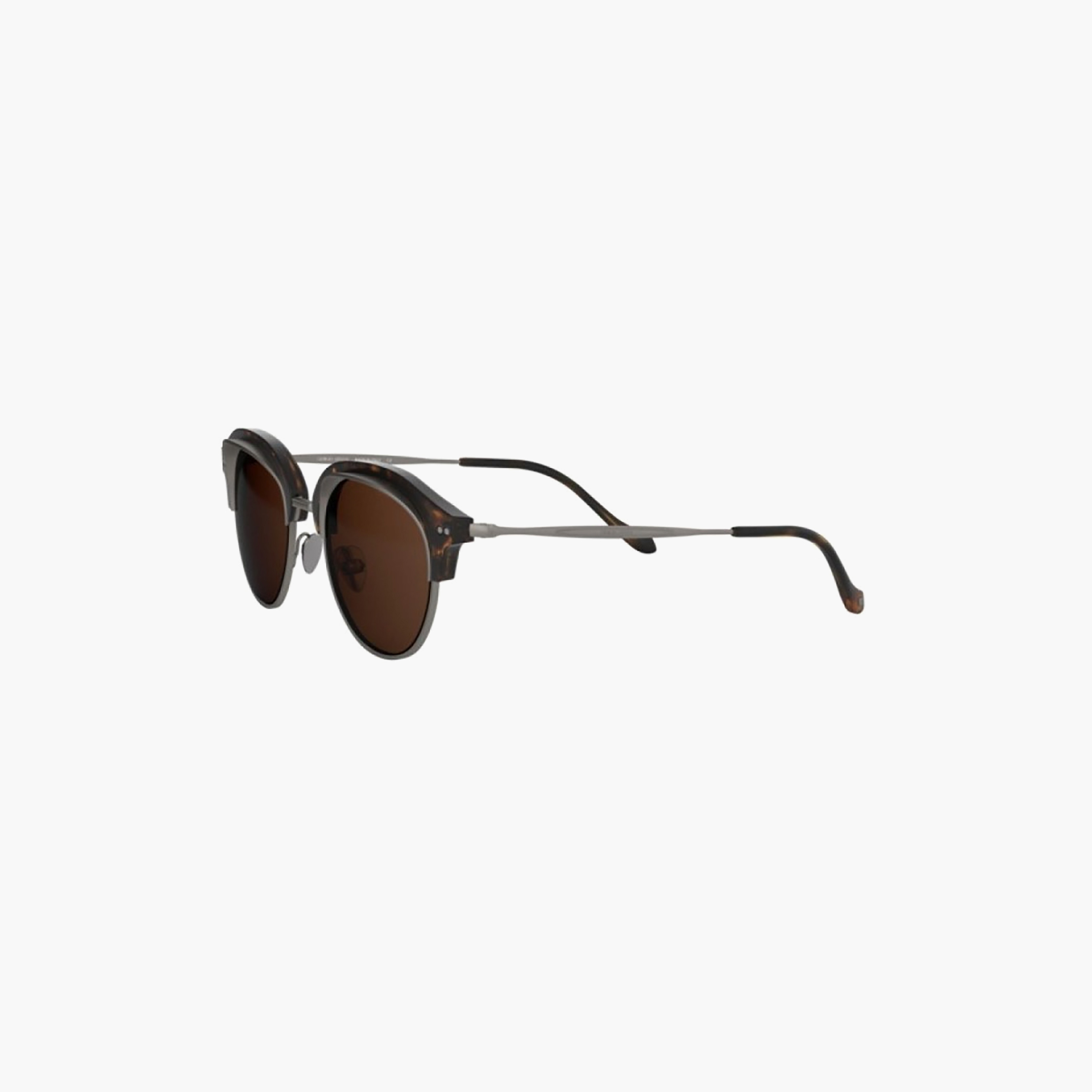 نظارات شمسية دائرية بنية اللون للرجال من جورجيو أرماني | 8117-men-sunglasses-image-3