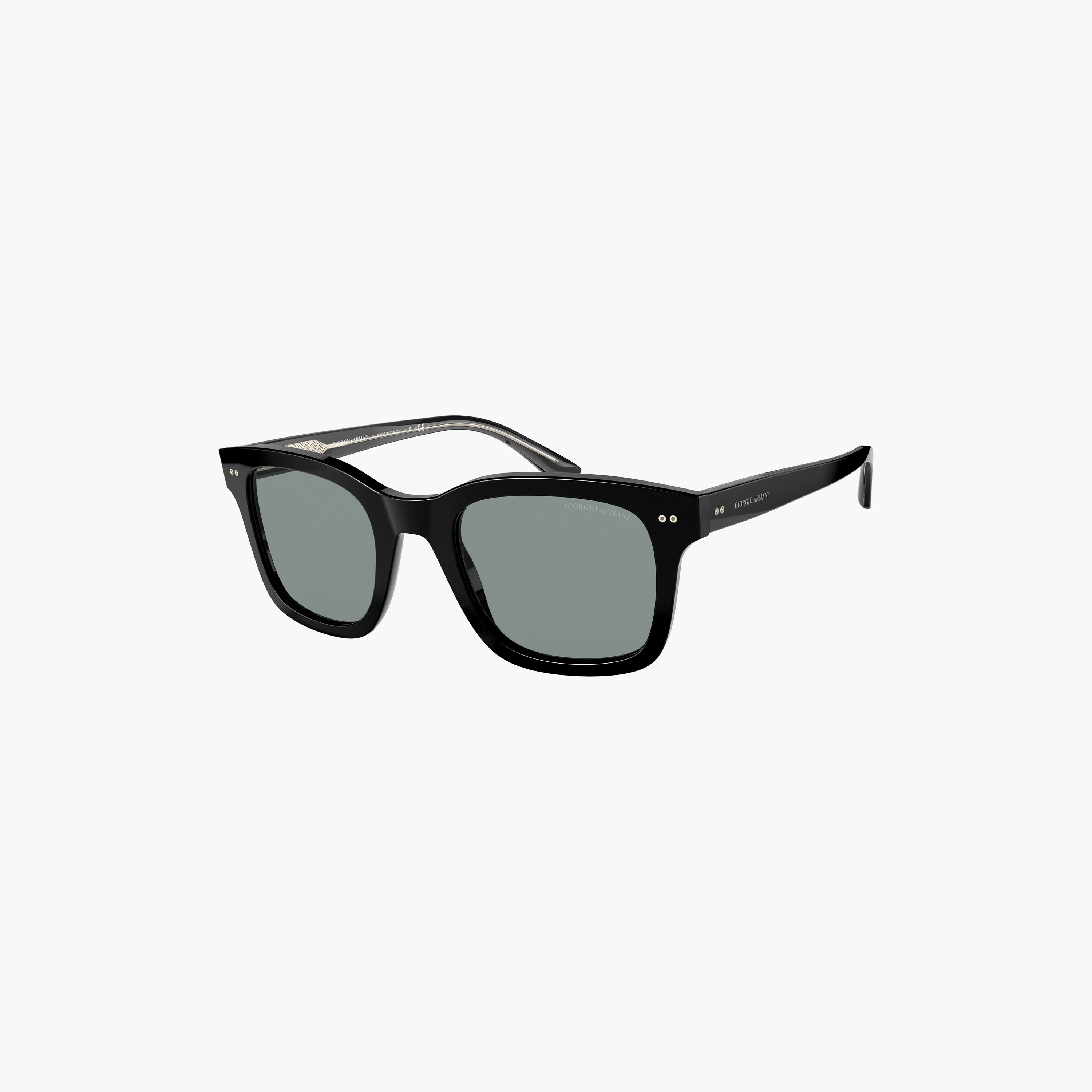 نظارات شمسية رجالية من جورجيو أرماني طراز وايفارير باللون الأزرق | 8138-men-sunglasses-image-4
