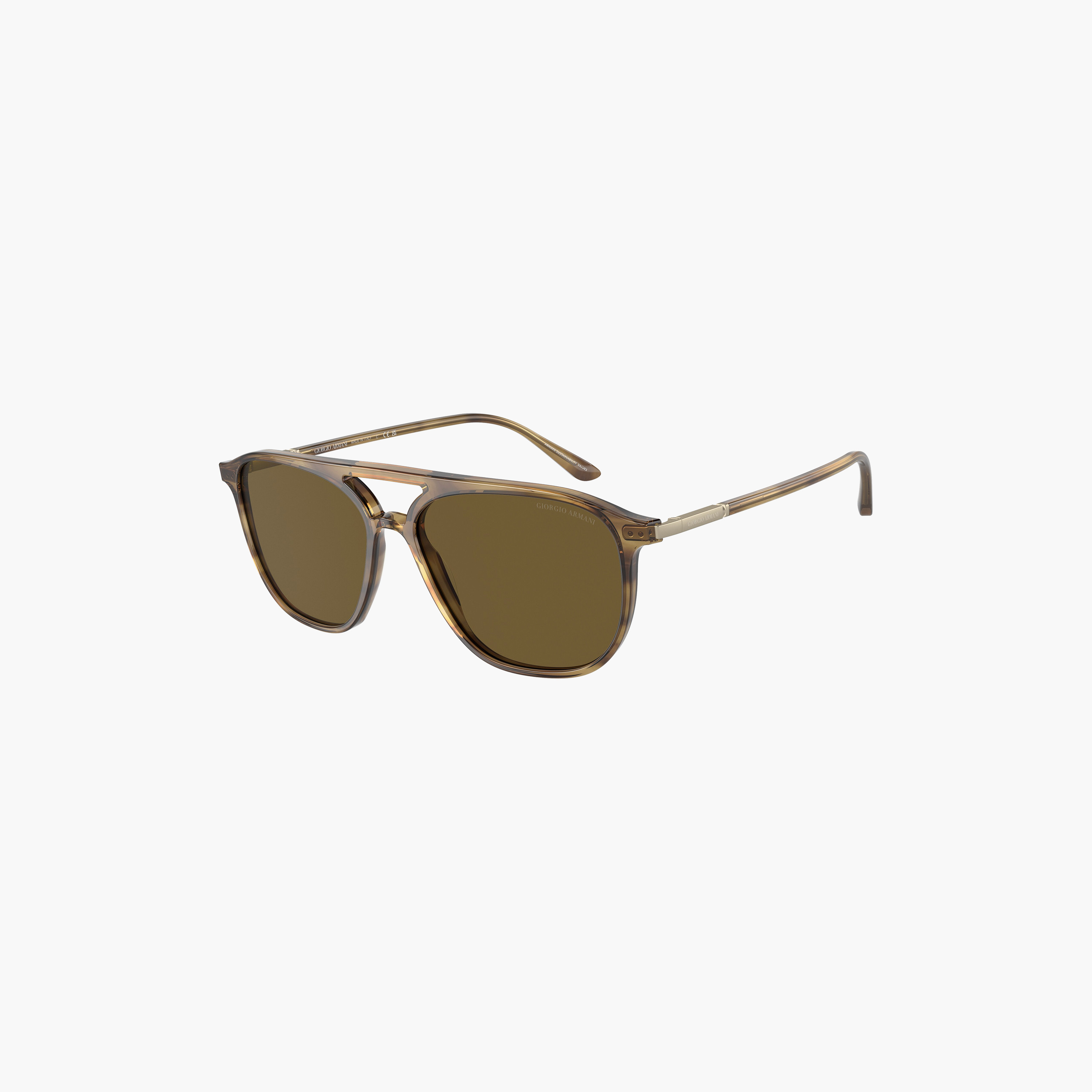 Giorgio Armani Men Navigator Brown Sunglasses | 8179-men-sunglasses-image-3
