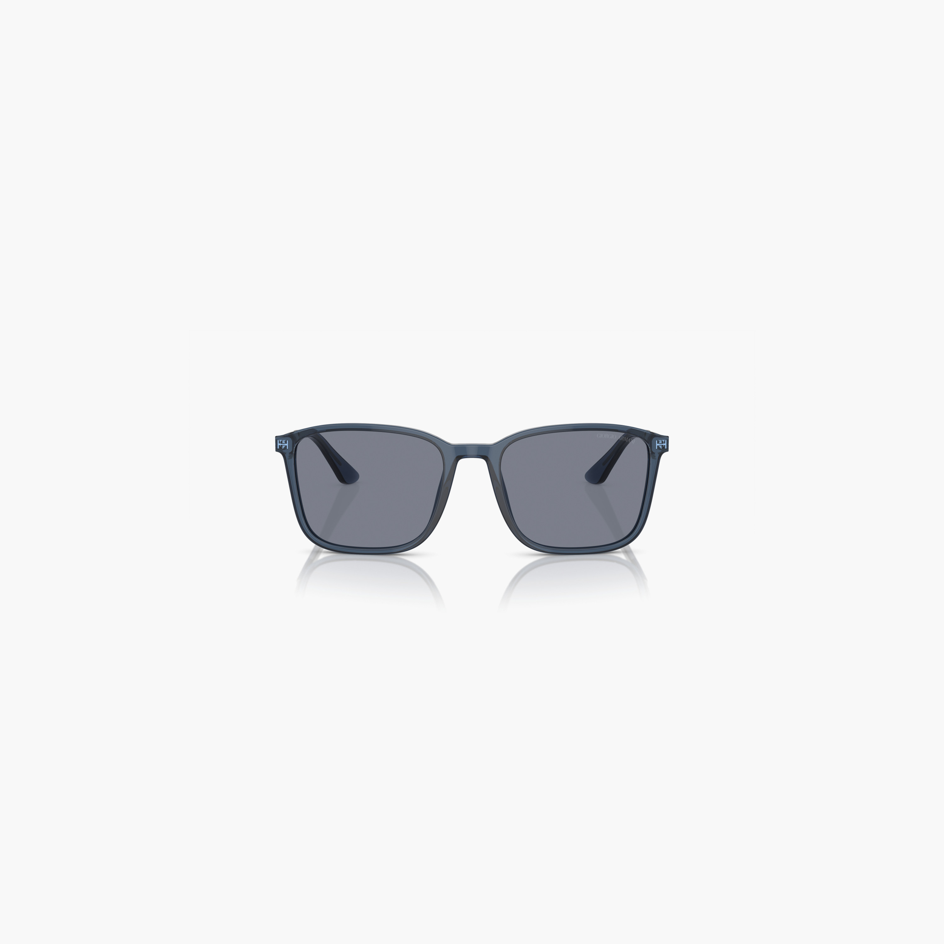 نظارات شمسية مربعة زرقاء من جورجيو أرماني للجنسين | 8197-men-sunglasses-image-1