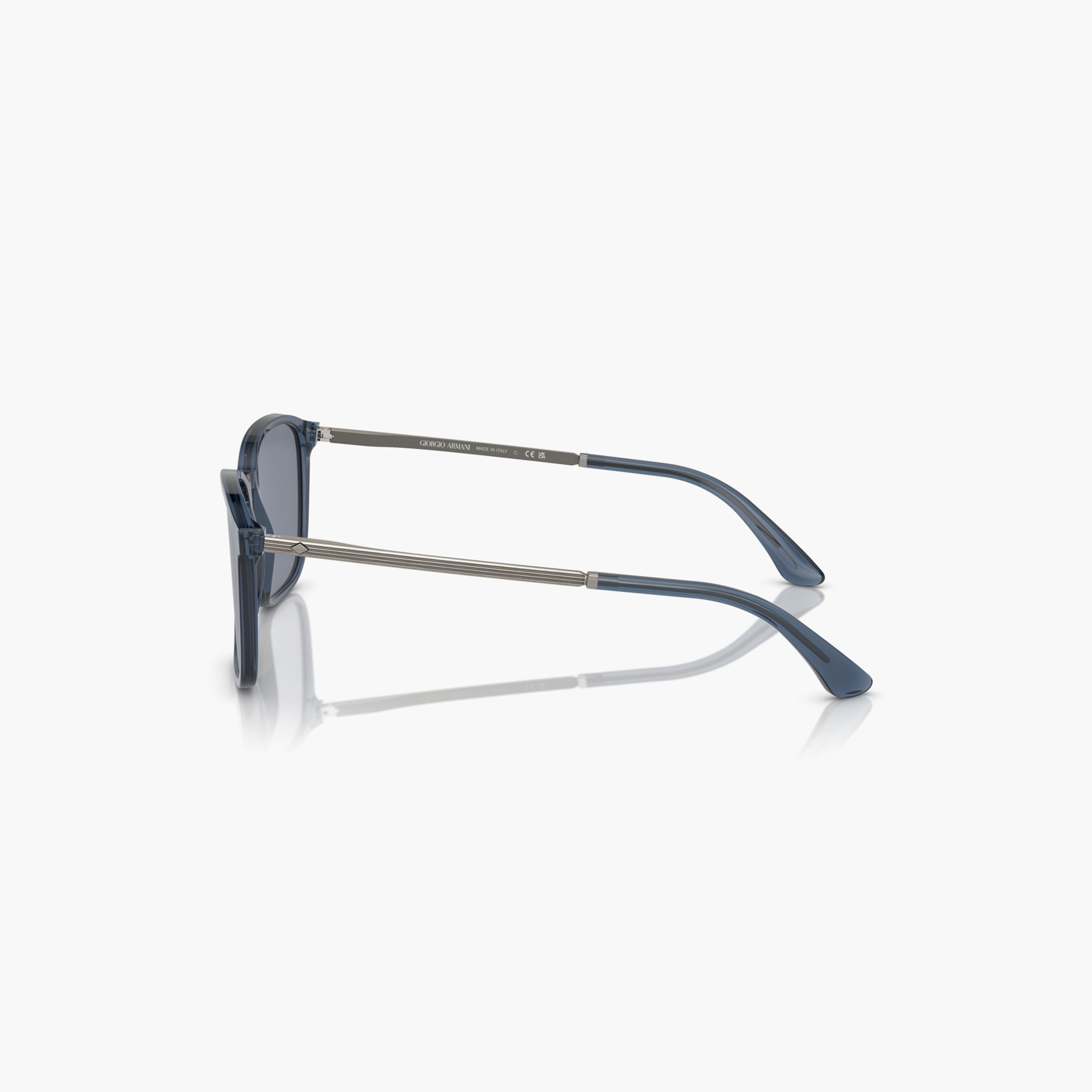 نظارات شمسية مربعة زرقاء من جورجيو أرماني للجنسين | 8197-men-sunglasses-image-2