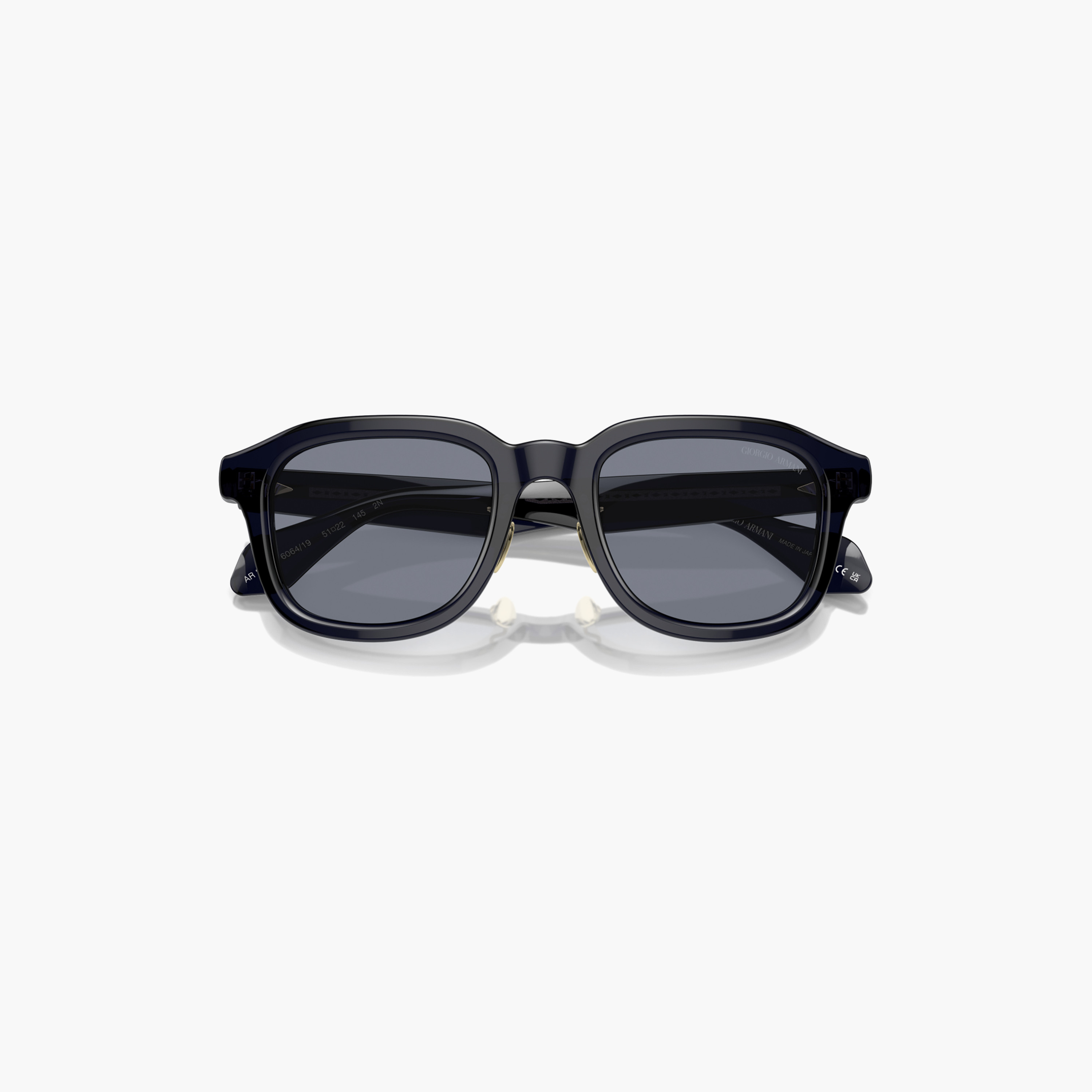 نظارات شمسية مربعة زرقاء للرجال من جورجيو أرماني | 8206-men-sunglasses-image-4