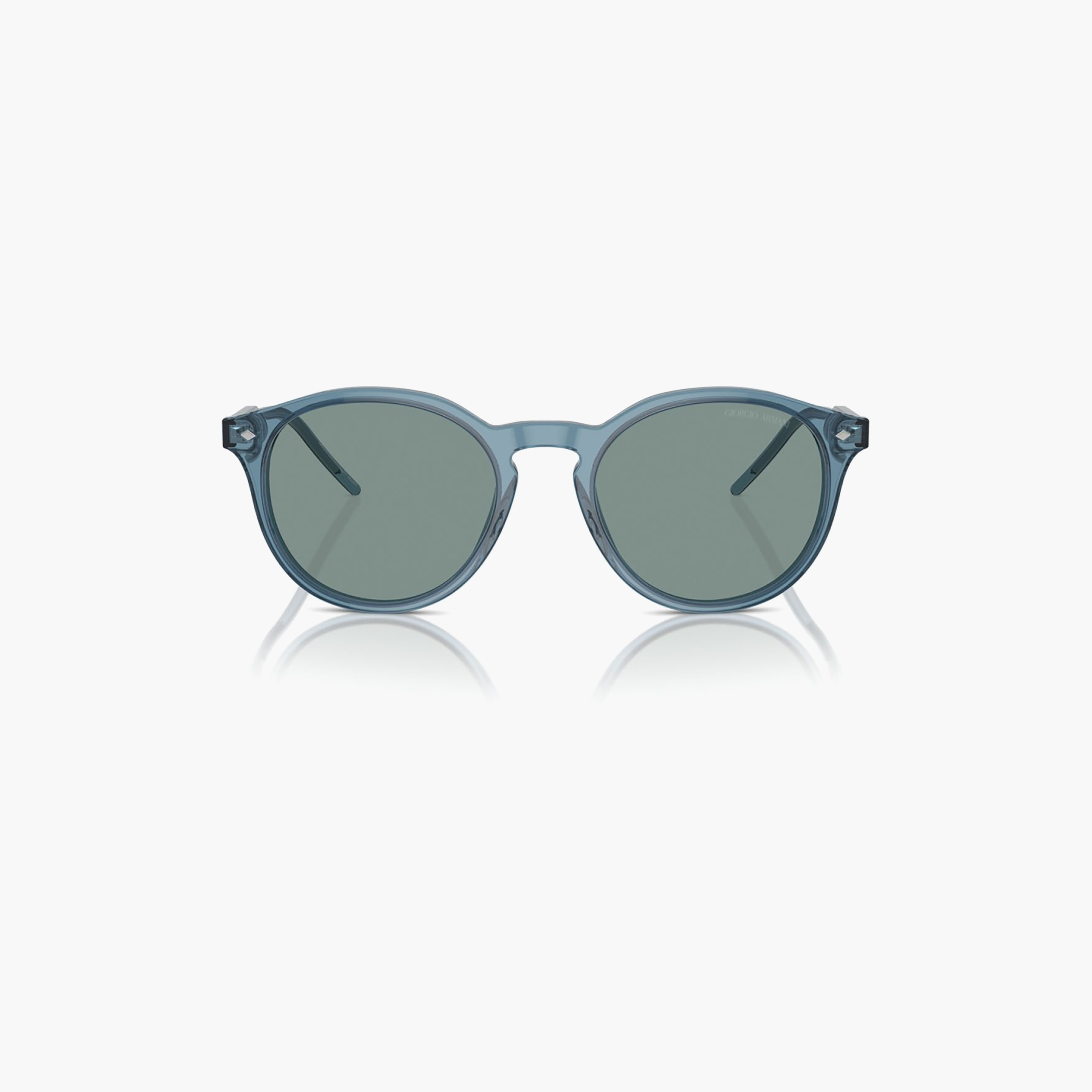 Giorgio Armani Men Round Grey Sunglasses | 8211-men-sunglasses-image-1