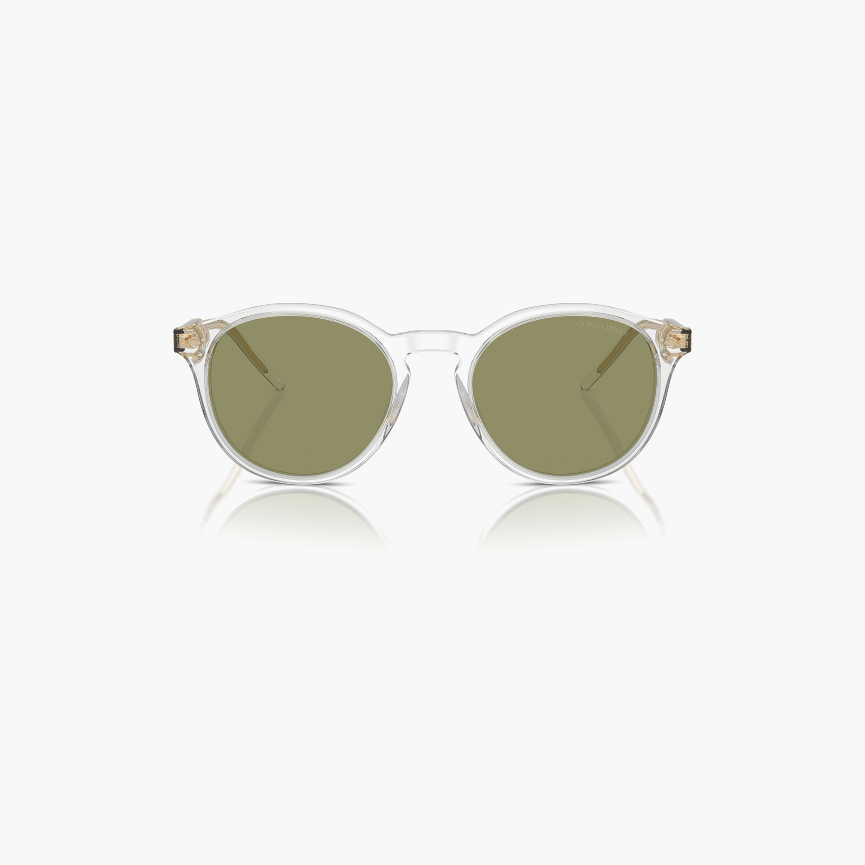 Giorgio Armani Men Round Green Sunglasses | 8211-men-sunglasses-image-1