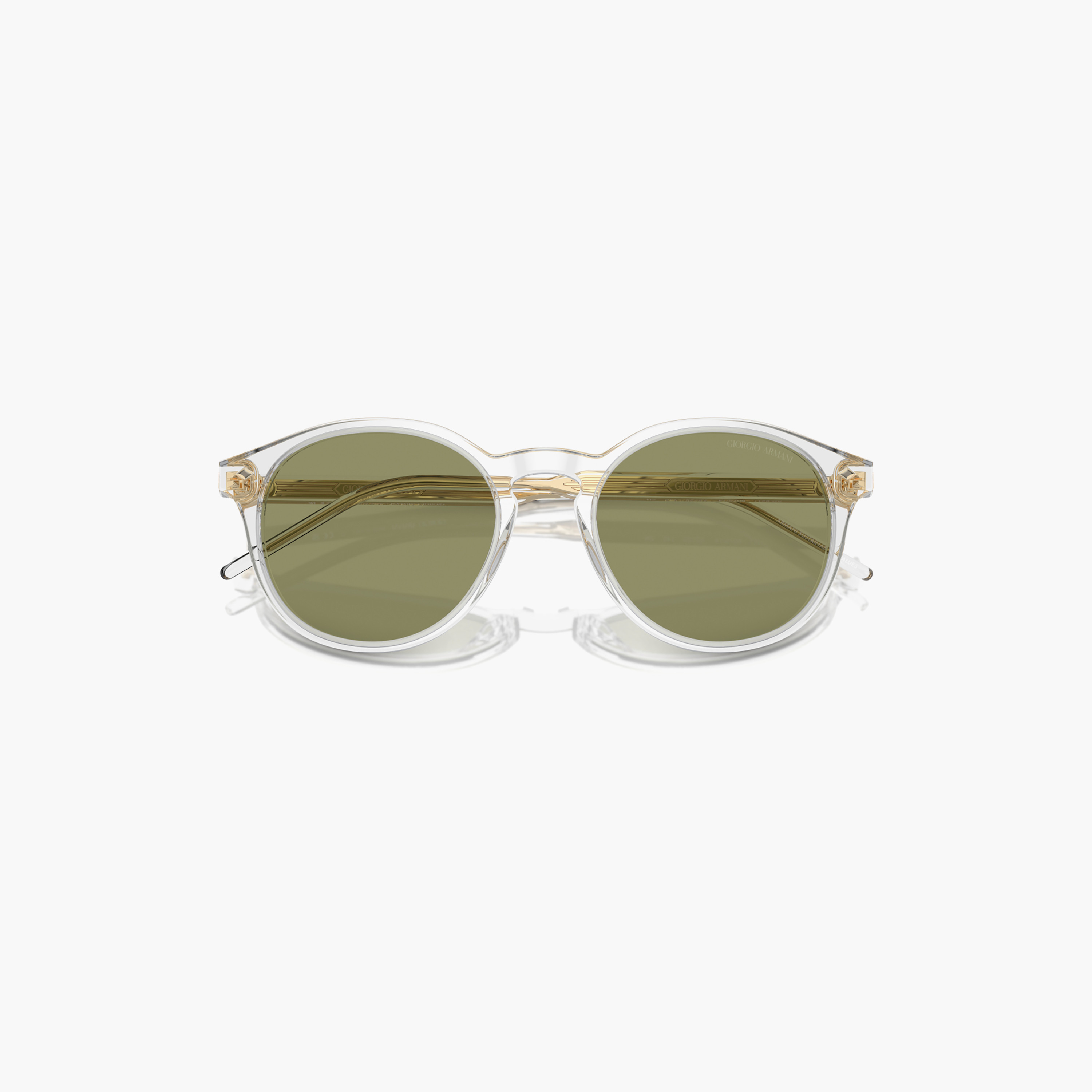 Giorgio Armani Men Round Green Sunglasses | 8211-men-sunglasses-image-5