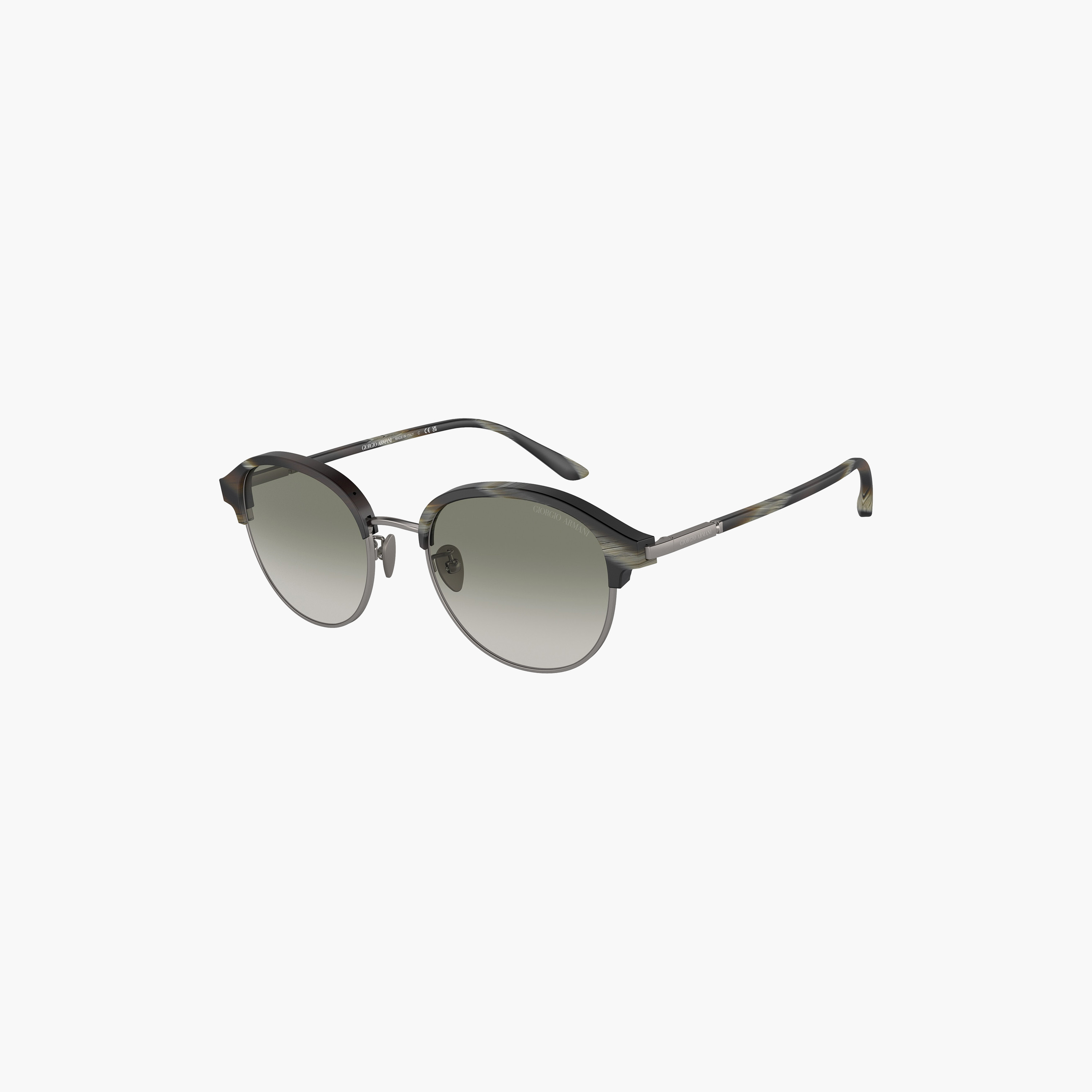 Giorgio Armani Men Clubmaster Green Sunglasses | 8215-men-sunglasses-image-3