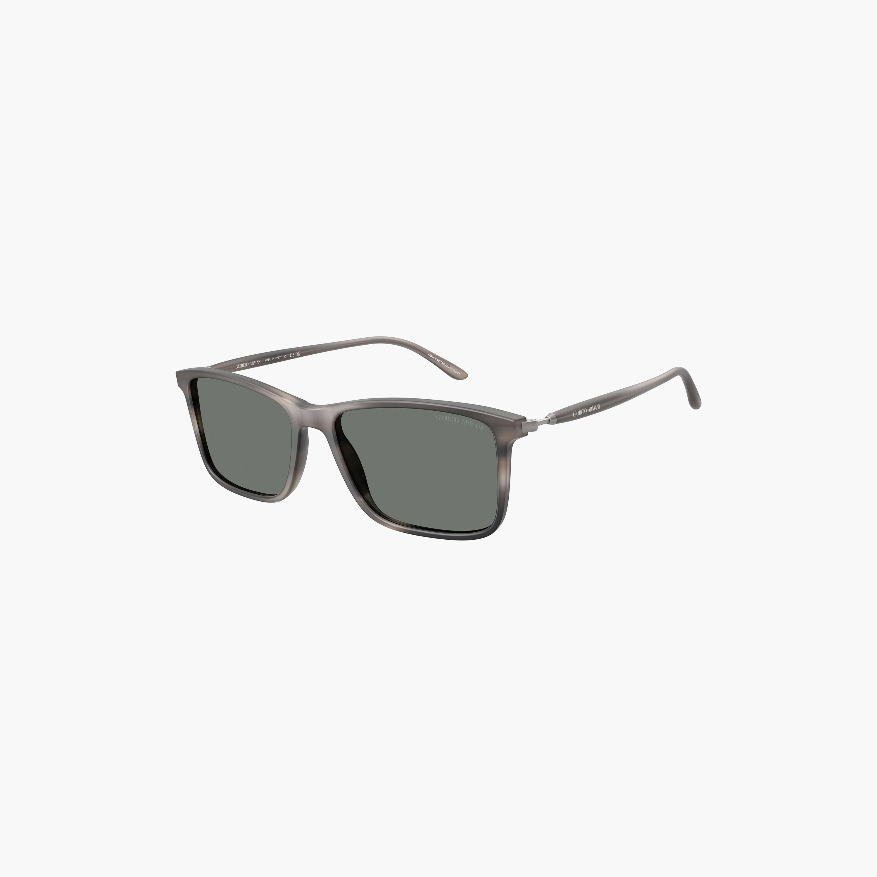 Giorgio Armani Men Square Grey Sunglasses | 8218-men-sunglasses-image-3