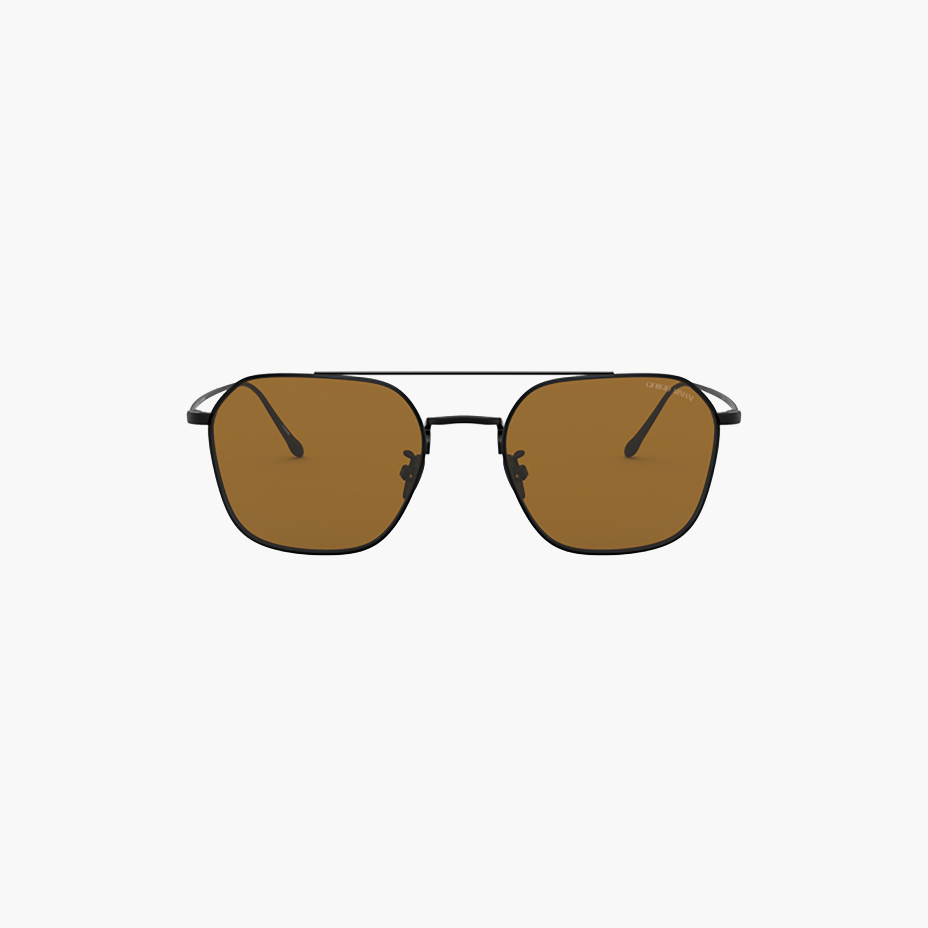 نظارات شمسية مربعة بنية اللون للرجال من جورجيو أرماني | 6095T-men-sunglasses-image-1