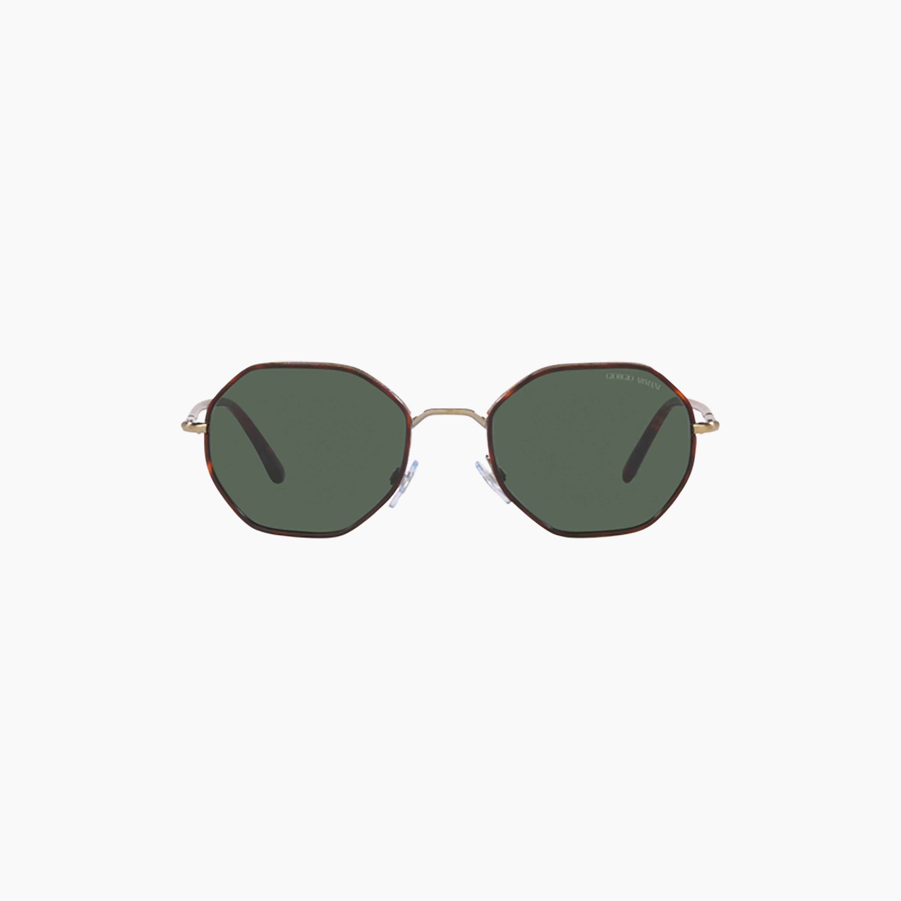 نظارات شمسية رجالية من جورجيو أرماني بتصميم هندسي أخضر | 6112J-men-sunglasses-image-1
