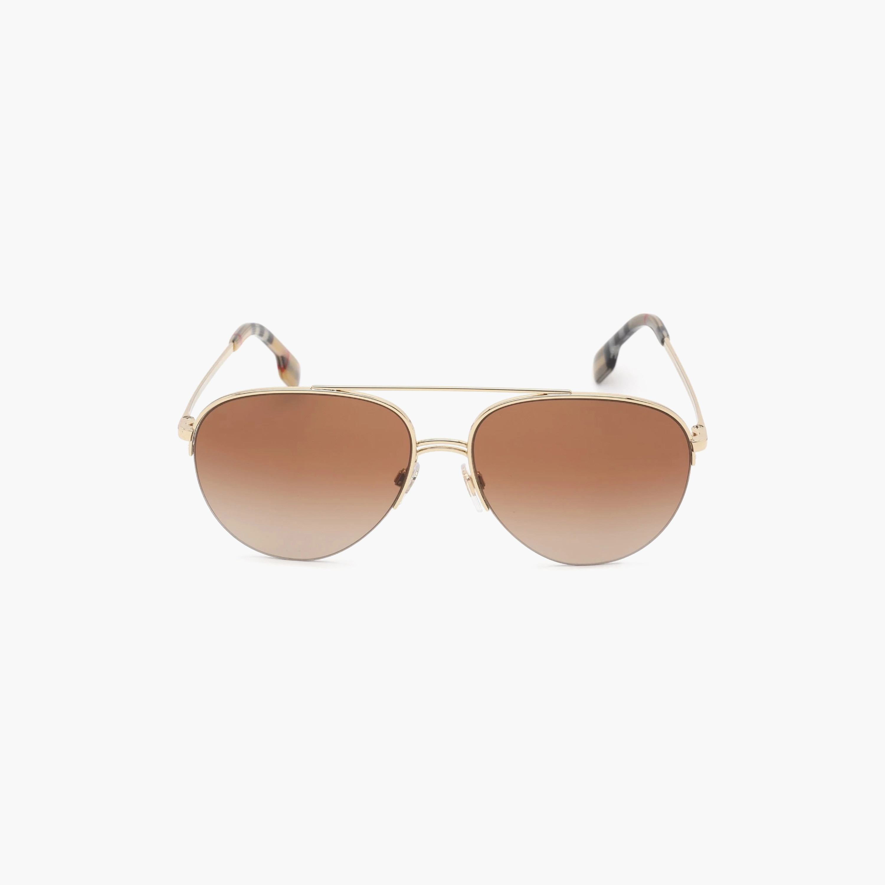 نظارات شمسية بربري نسائية بتصميم طيار، لون بني، عدسات مستقطبة | 3113-women-sunglasses-image-4