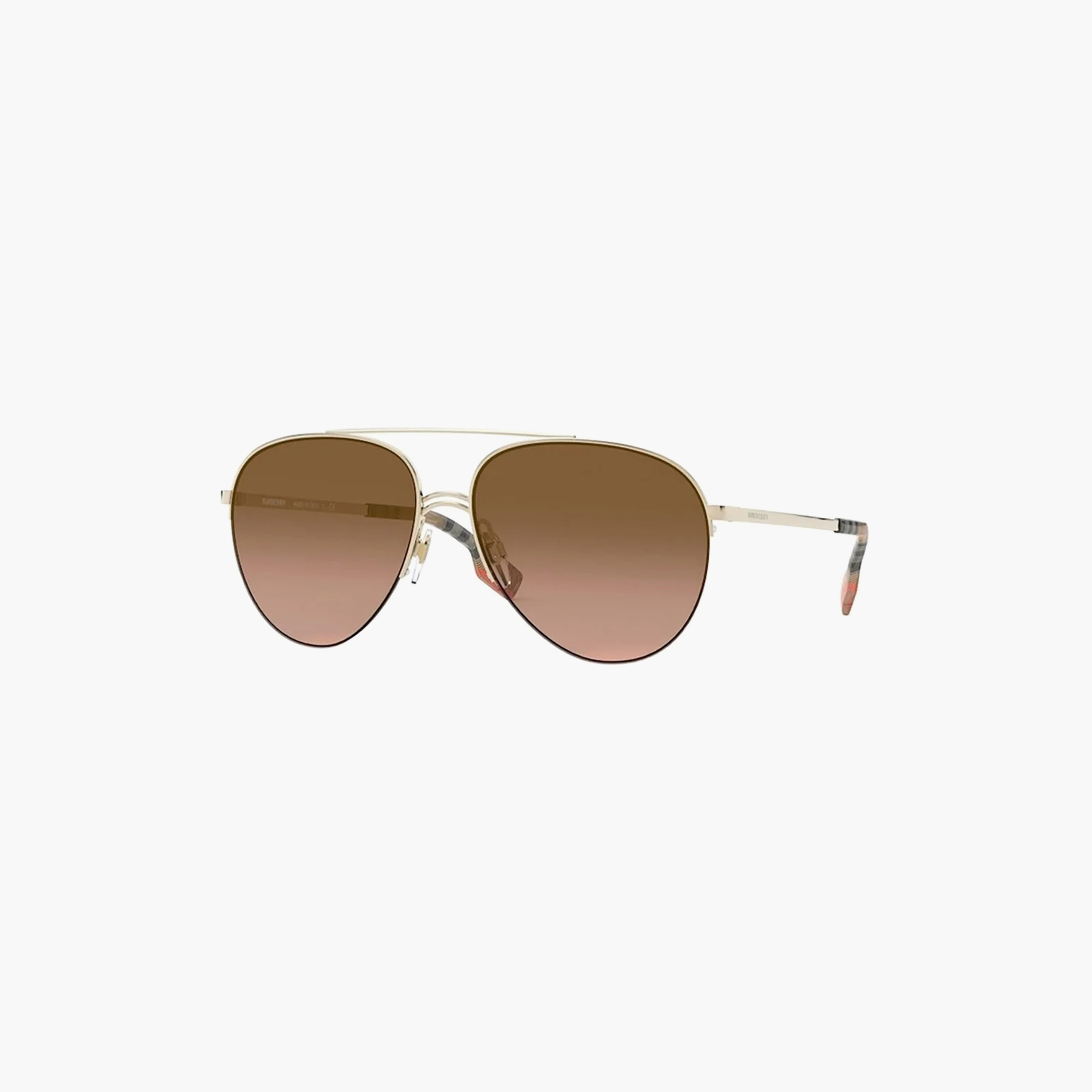 Burberry Women Aviator Brown Sunglasses | 3125-women-sunglasses-image-3