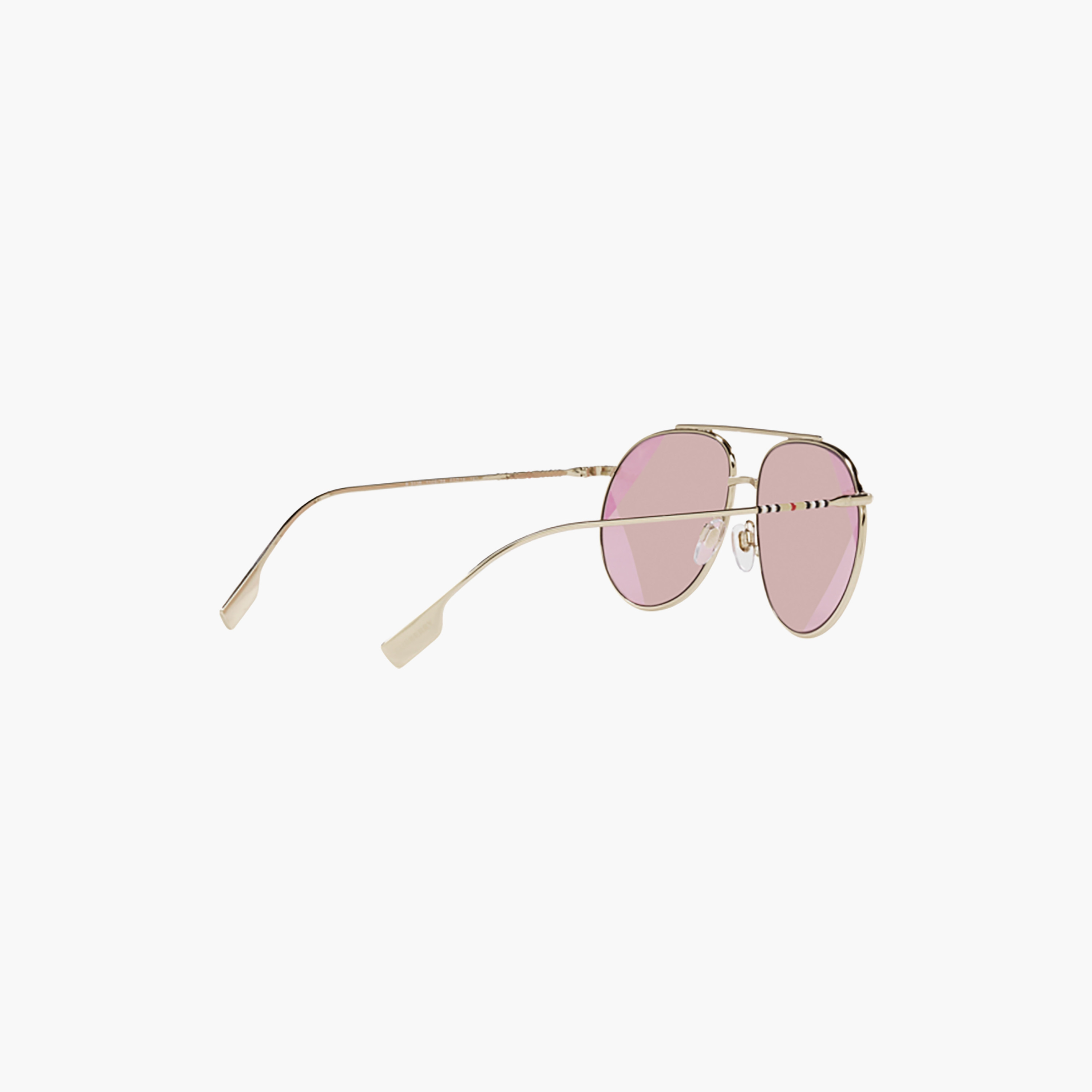نظارات شمسية بربري نسائية بتصميم طيار وردي | 3138-women-sunglasses-image-6