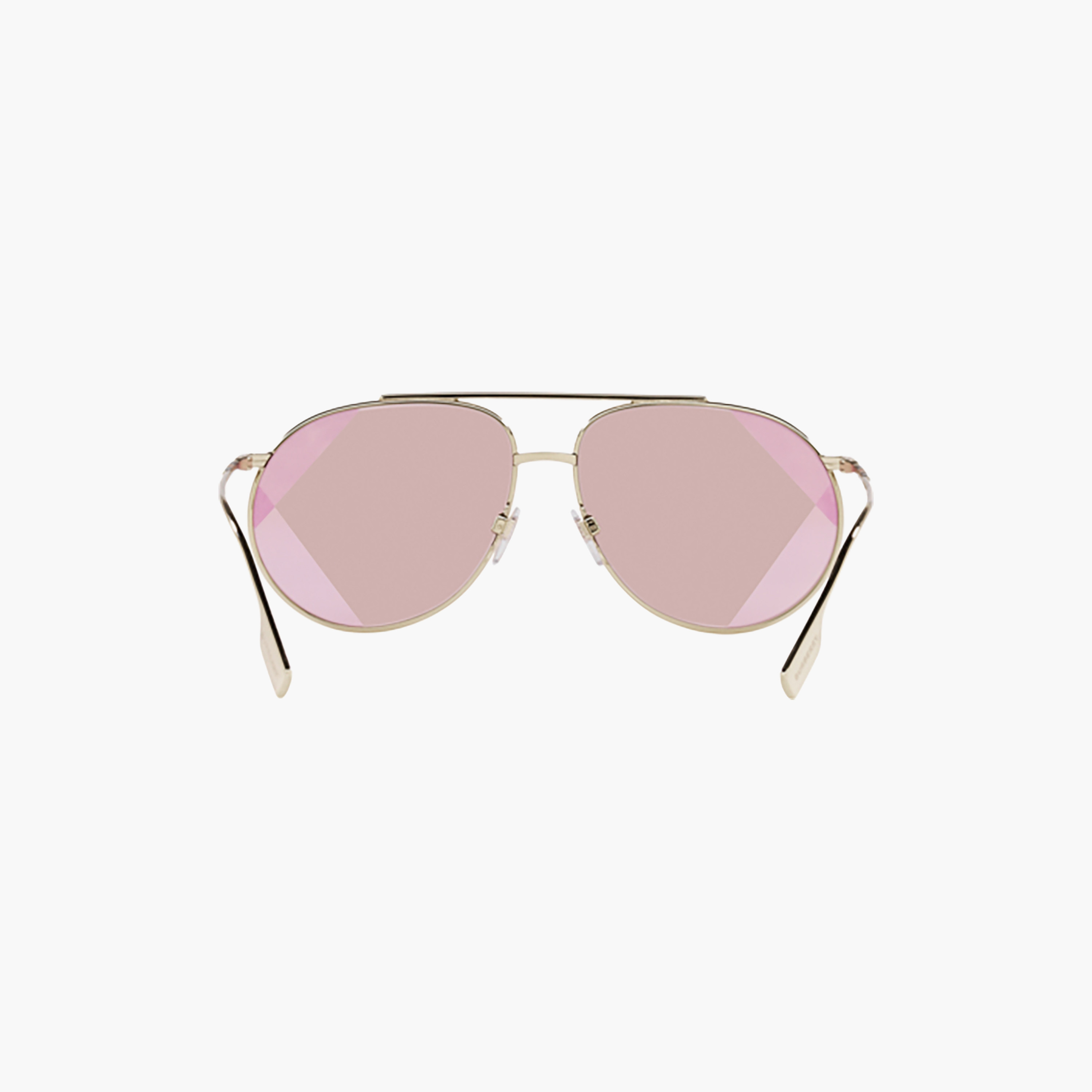 نظارات شمسية بربري نسائية بتصميم طيار وردي | 3138-women-sunglasses-image-7