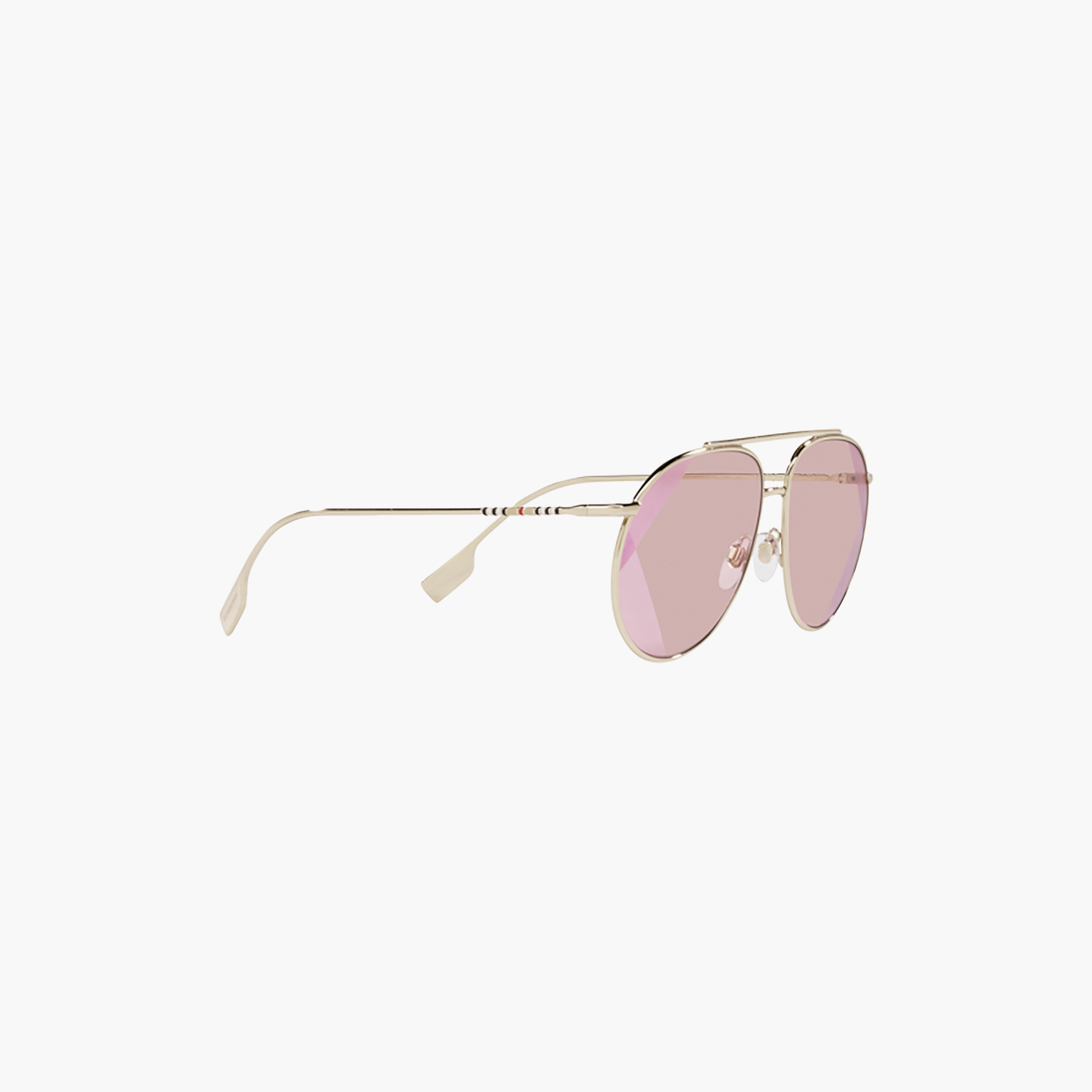 نظارات شمسية بربري نسائية بتصميم طيار وردي | 3138-women-sunglasses-image-8